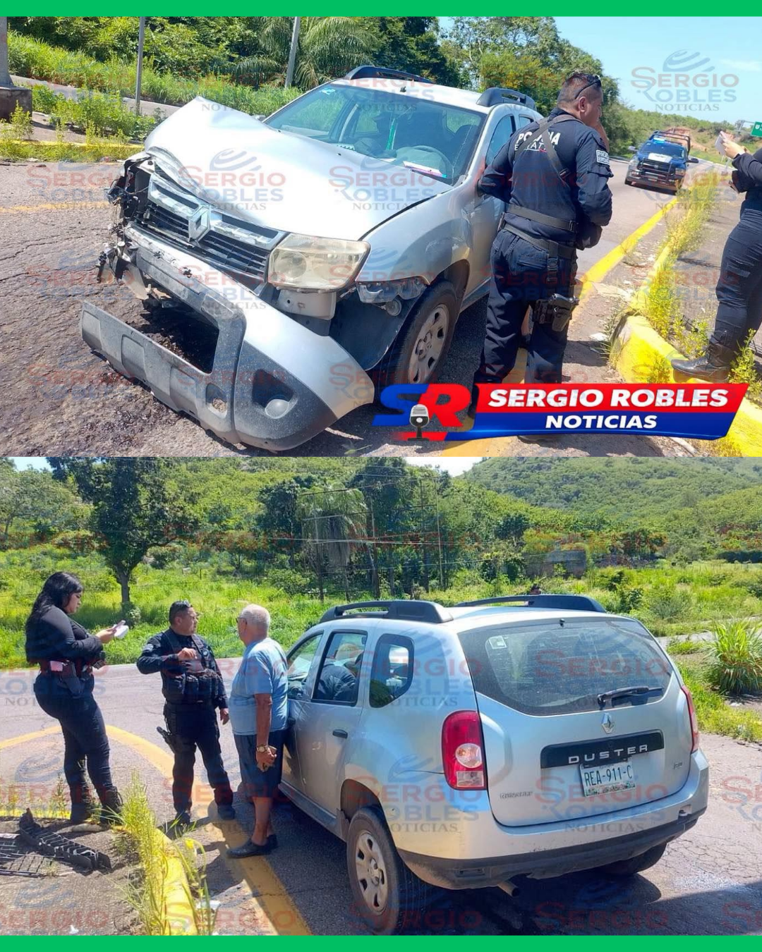 🚨 ¡ADULTA MAYOR RESULTA LES1ONADA TRAS ACCIDENTE EN EL CRUCERO DE SANTIAGO!