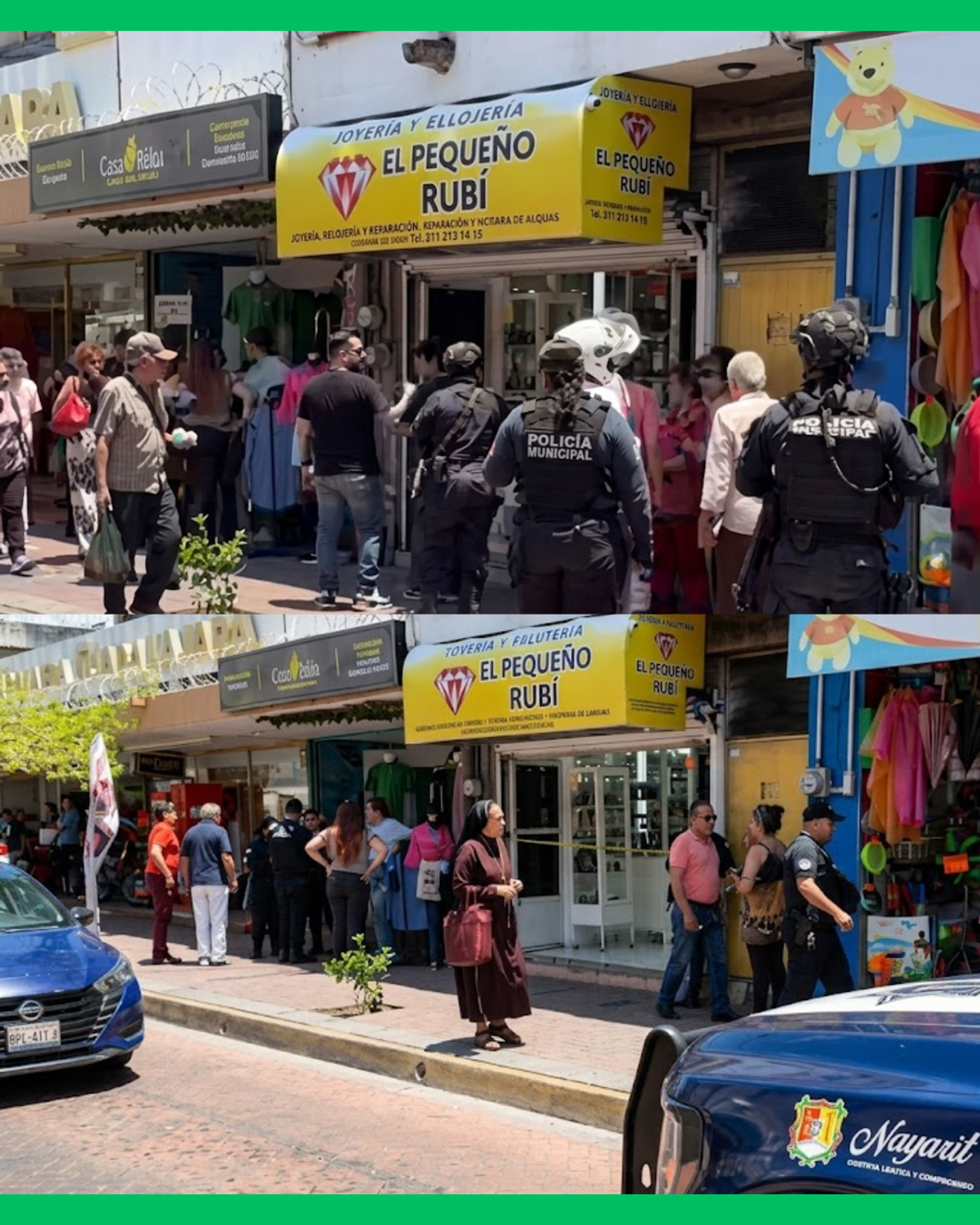 🚨¡ENCERRARON A LOS EMPLEADOS Y HUYERON CON JOYAS Y DINERO EN EL CENTRO DE TEPIC! 🔴