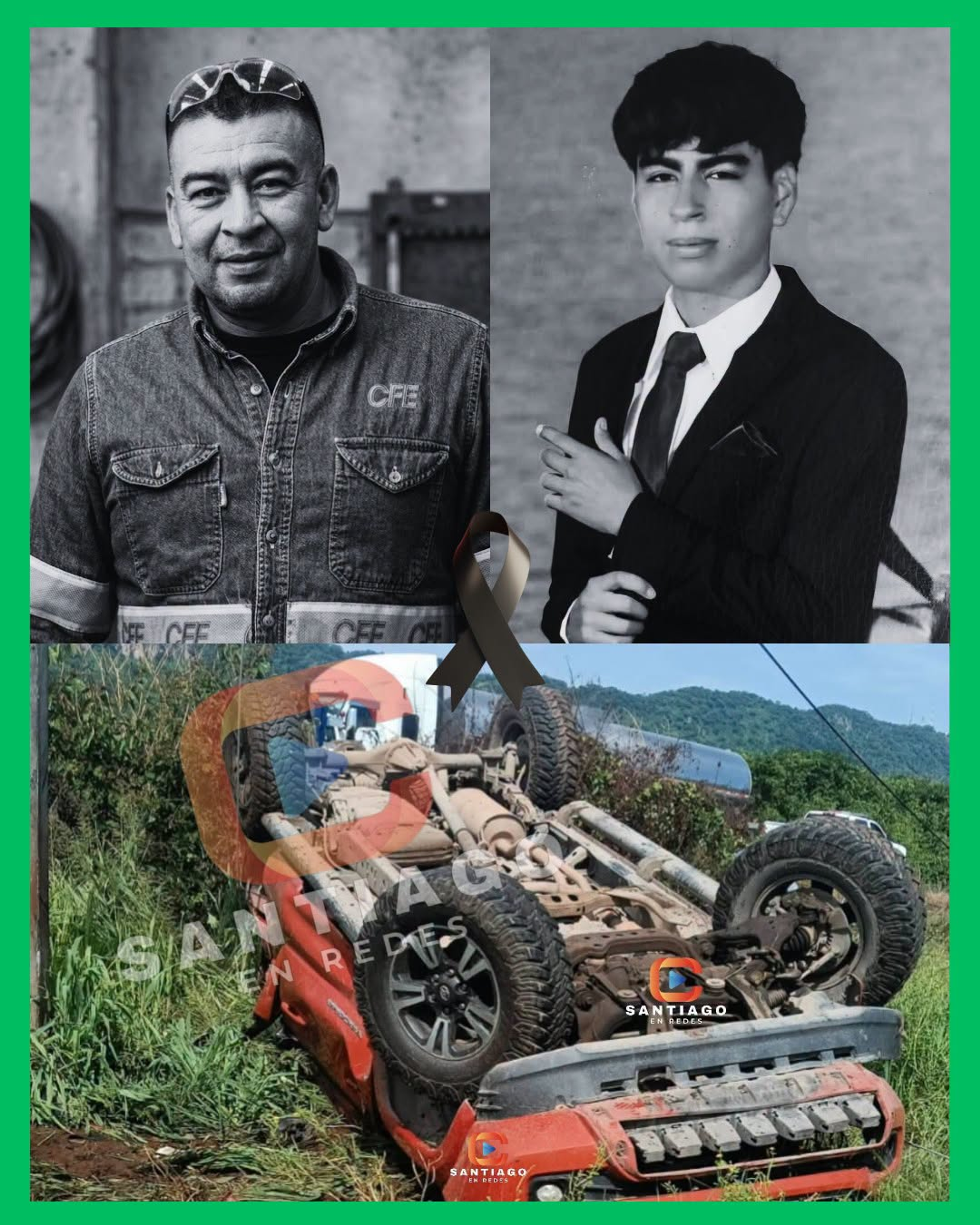  ¡PADRE E HIJO DE SANTIAGO IXCUINTLA PIERDEN LA V1DA TRAS VOLCADURA EN LA CARRETERA FEDERAL 15!