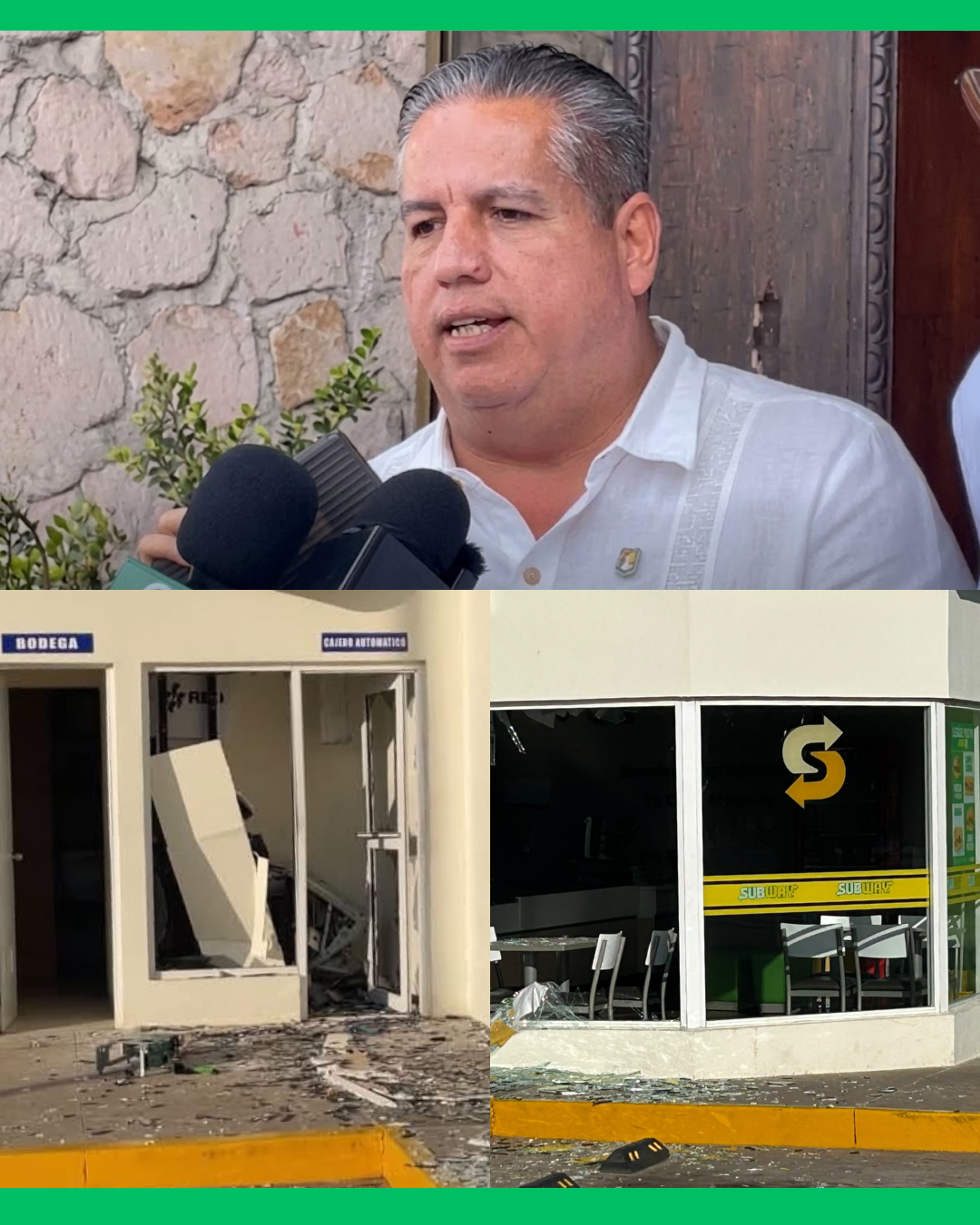 DOS CAJEROS EN NAYARIT HAN SIDO ROBADOS UTILIZANDO GAS PARA ABRIRLOS