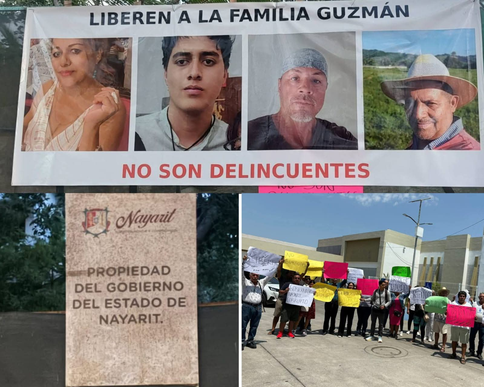 🚨 DENUNCIA FAMILIA GUZMÁN DETENCIÓN ARBITRARIA DE FISCALÍA NAYARIT POR PREDIO EN GUAYABITOS