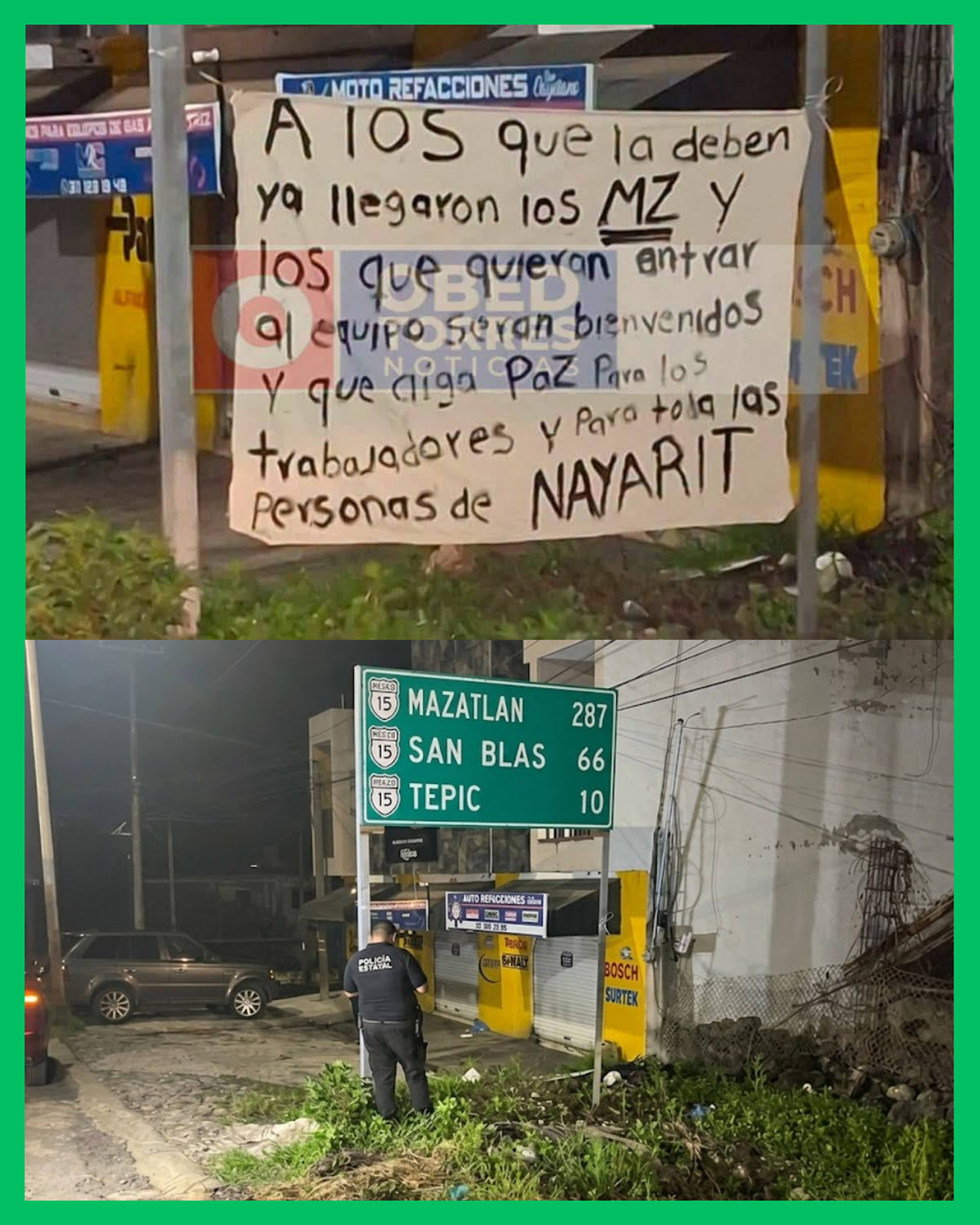  ¡PRESUNTA N4RCOMANTA EN SAN CAYETANO, AL LLEGAR AUTORIDADES YA HABÍA SIDO RETIRADA!