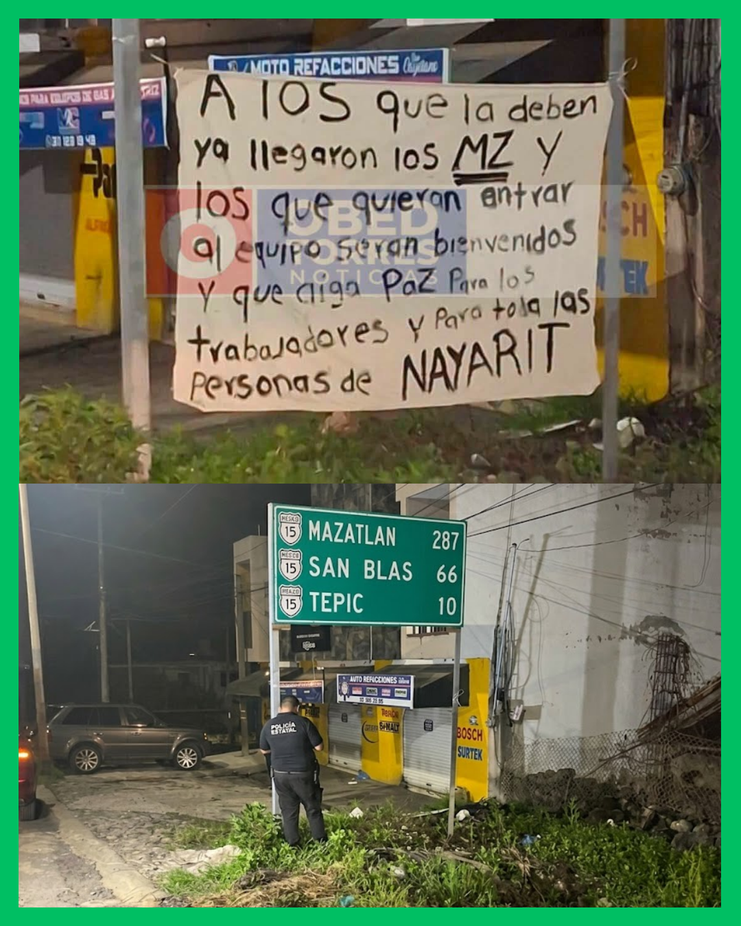 ¡PRESUNTA N4RCOMANTA EN SAN CAYETANO, AL LLEGAR AUTORIDADES YA HABÍA SIDO RETIRADA!