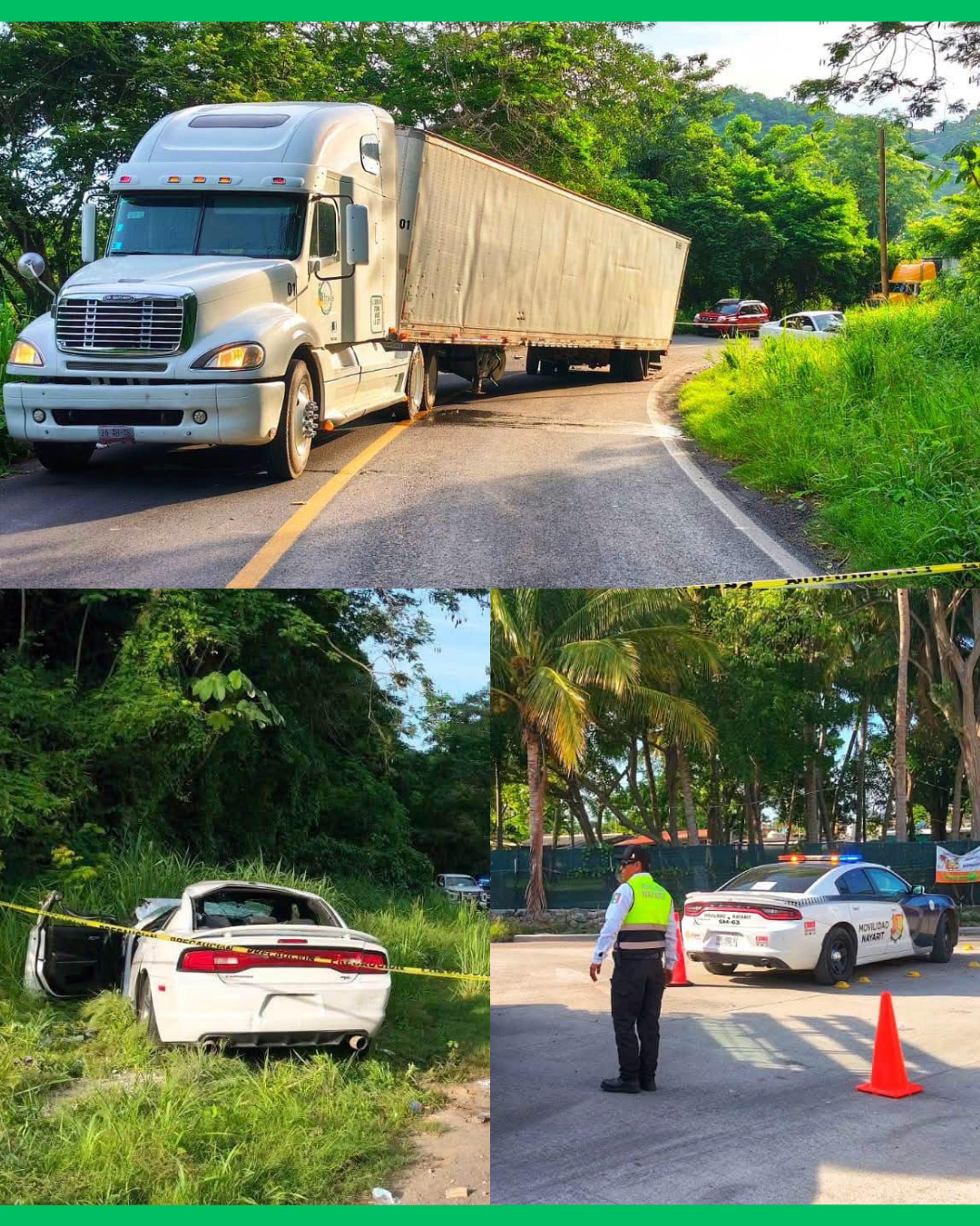 🚨⚠️ ¡AUTOMÓVIL SE ESTRELLA CONTRA TRÁILER Y OBLIGA A CERRAR LA CARRETERA SAN BLAS–ATICAMA!