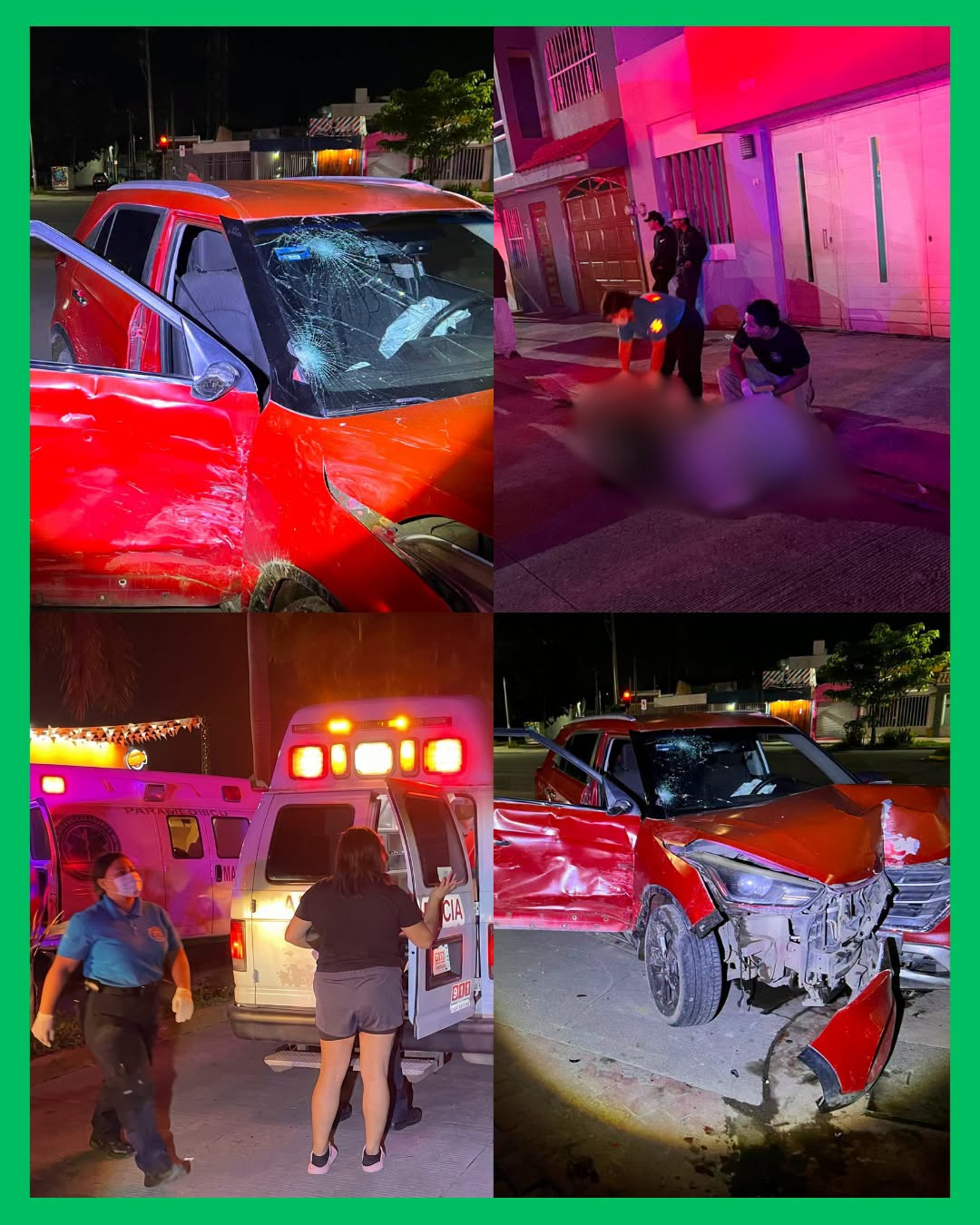 ¡CONDUCTOR EBRIO CHOCA MOTOCICLETA Y TERMINA CONTRA UNA VIVIENDA EN TEPIC