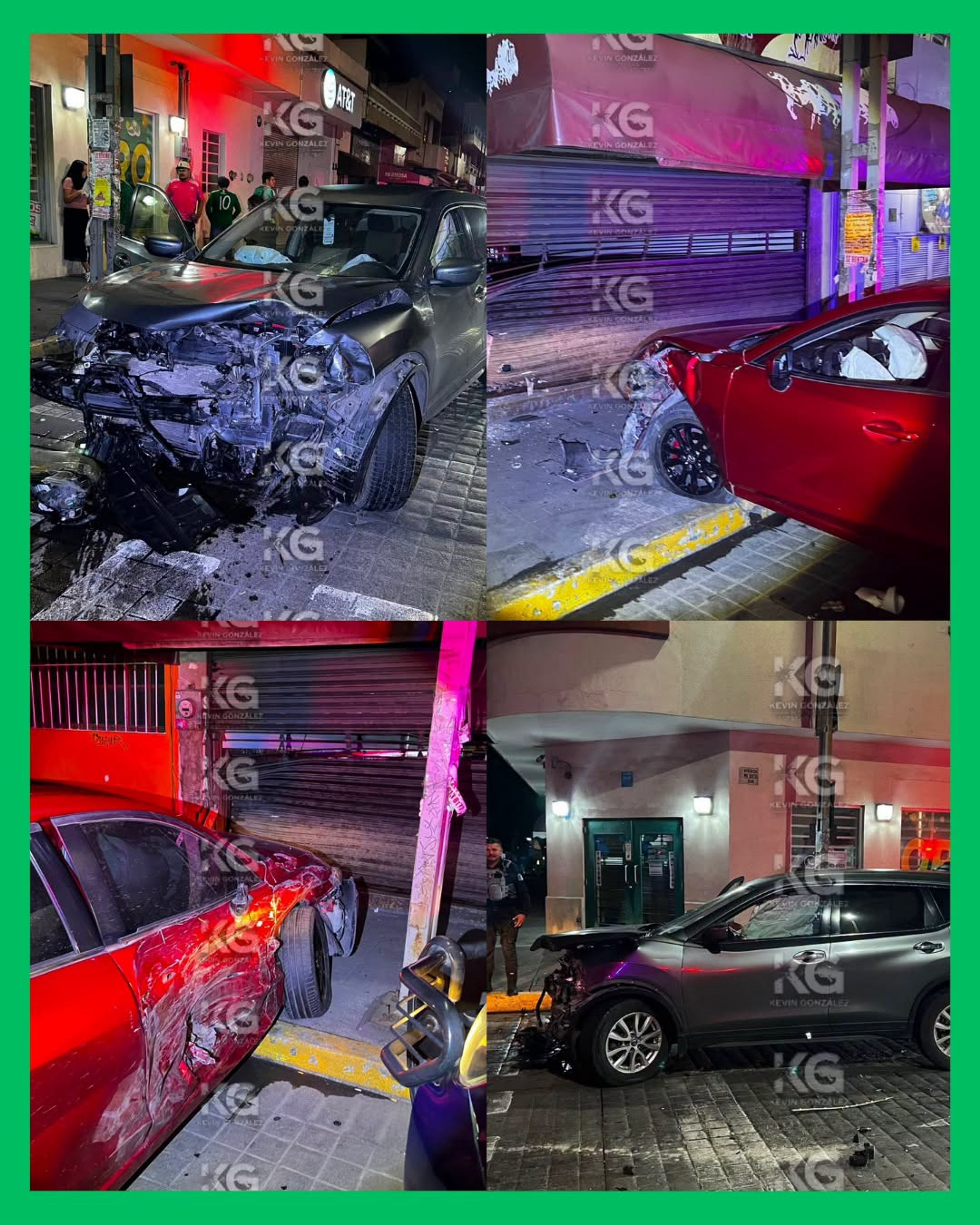 ¡PROVOCA FUERTE CHOQUE EN EL CENTRO DE TEPIC Y ESCAPAN DEL LUGAR! 