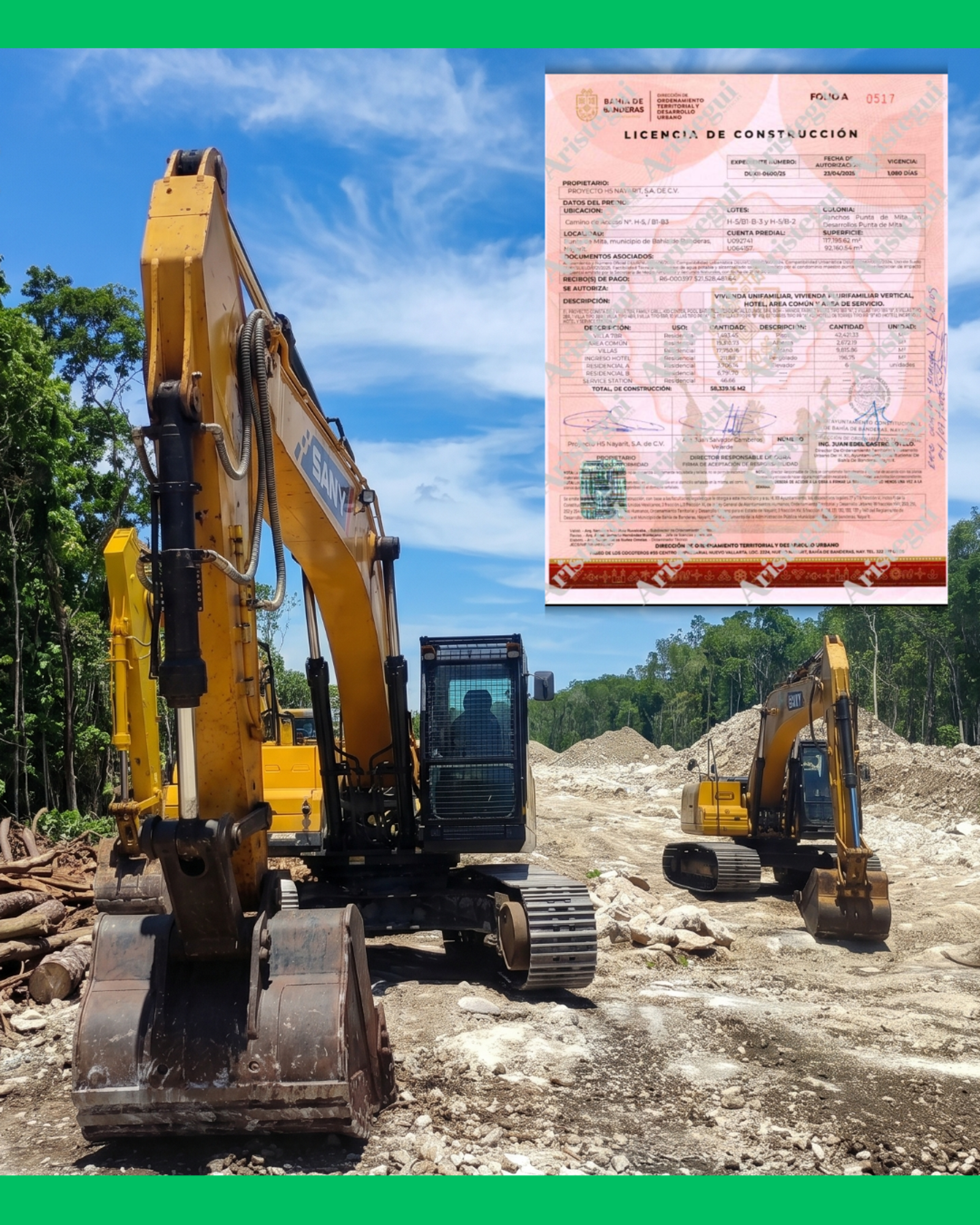 🚨🌊 BAHÍA DE BANDERAS AUTORIZÓ LICENCIA DE CONSTRUCCIÓN POR MÁS DE 21 MDP ⚠️
