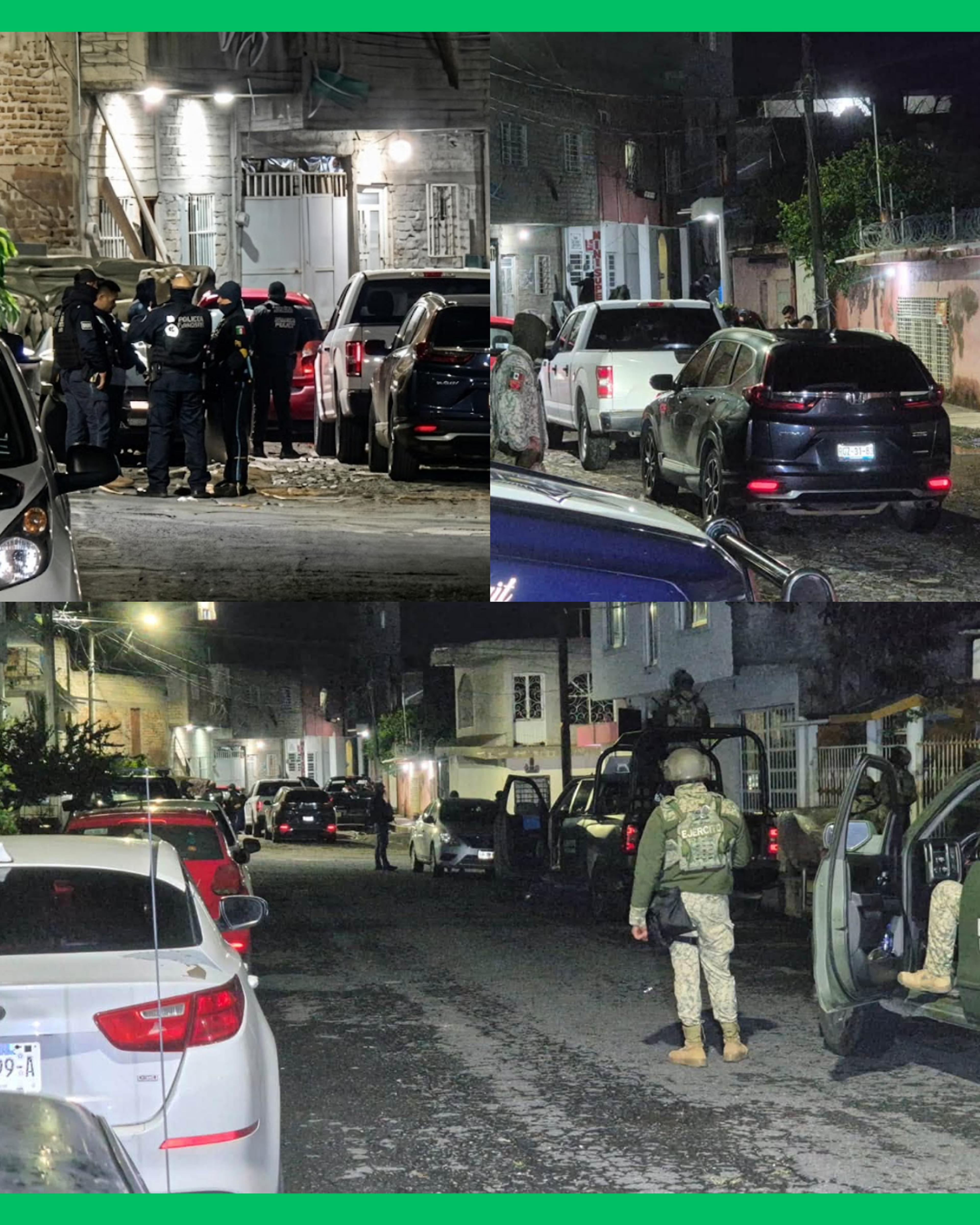 🚨 ¡REALIZAN OPERATIVO EN COL. LOMAS VERDES, XALISCO, ASEGURAN INMUEBLES Y VEHÍCULOS! 🚔