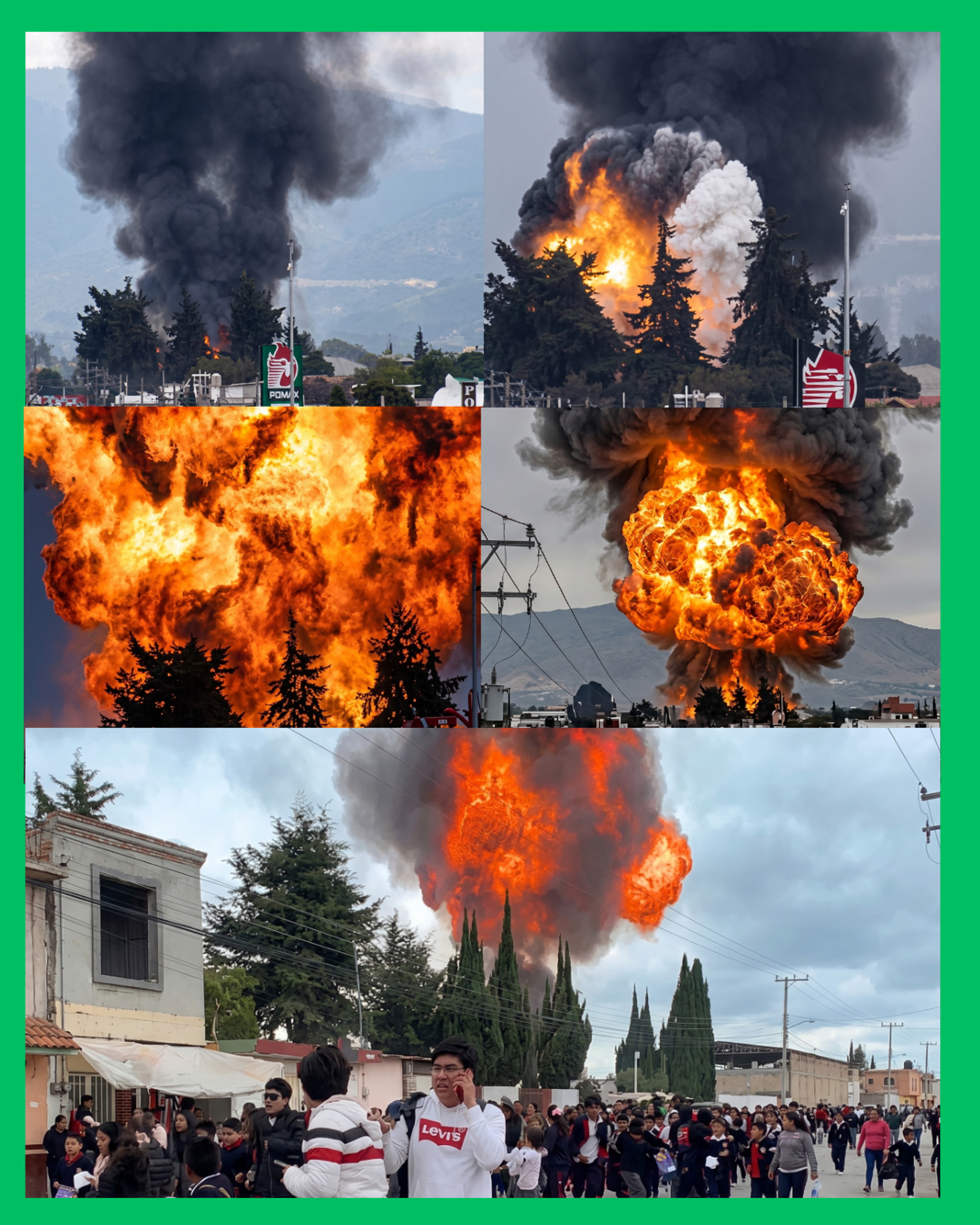 🚨🔥 ¡TRAGEDIA EN PUEBLA! EXPLOSIÓN DE 4 PIPAS DE GAS DEJA SEIS PERSONAS SIN V1D4 Y SEIS HERIDAS