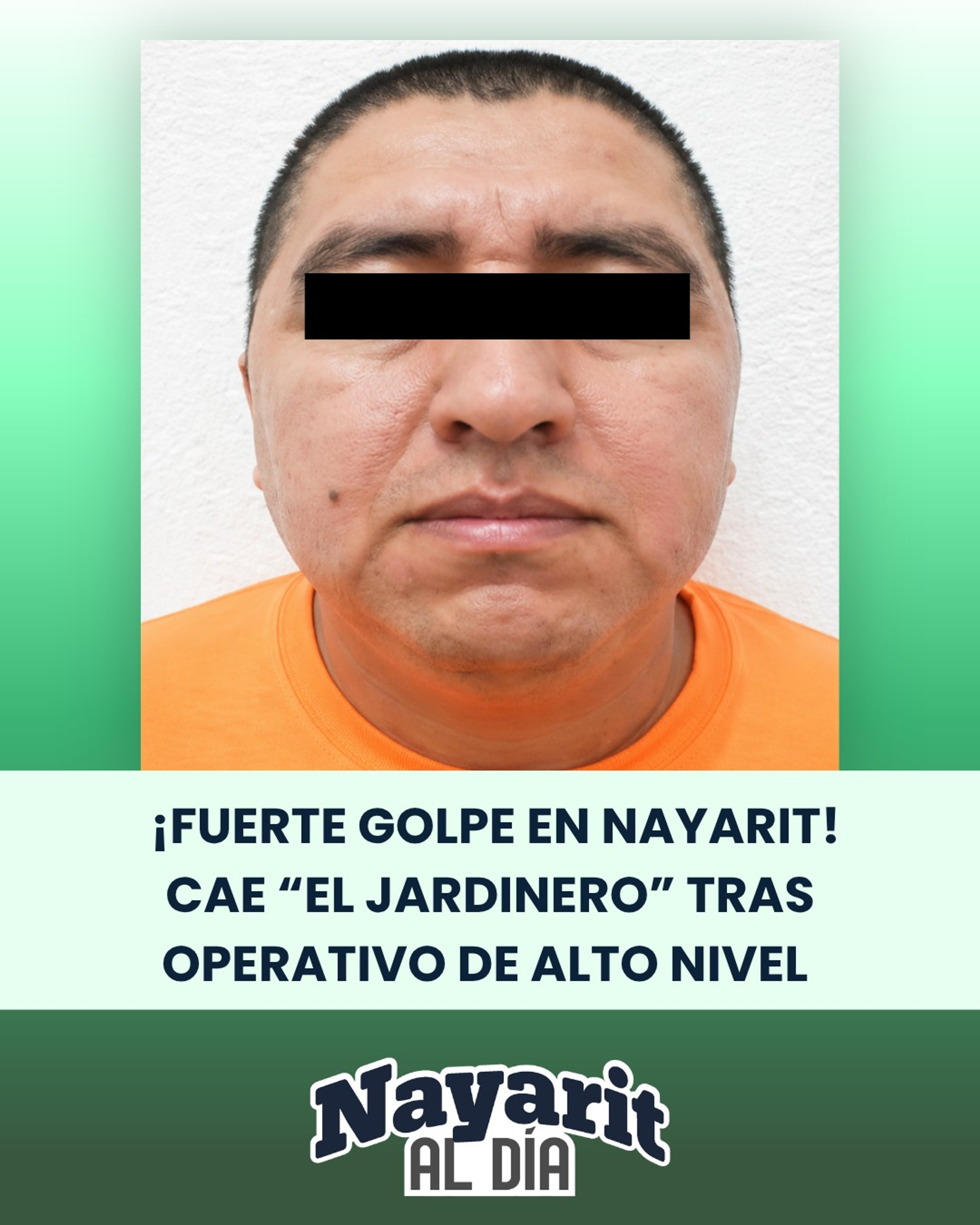 CAPTURARON AL JARDINERO EN NAYARIT 