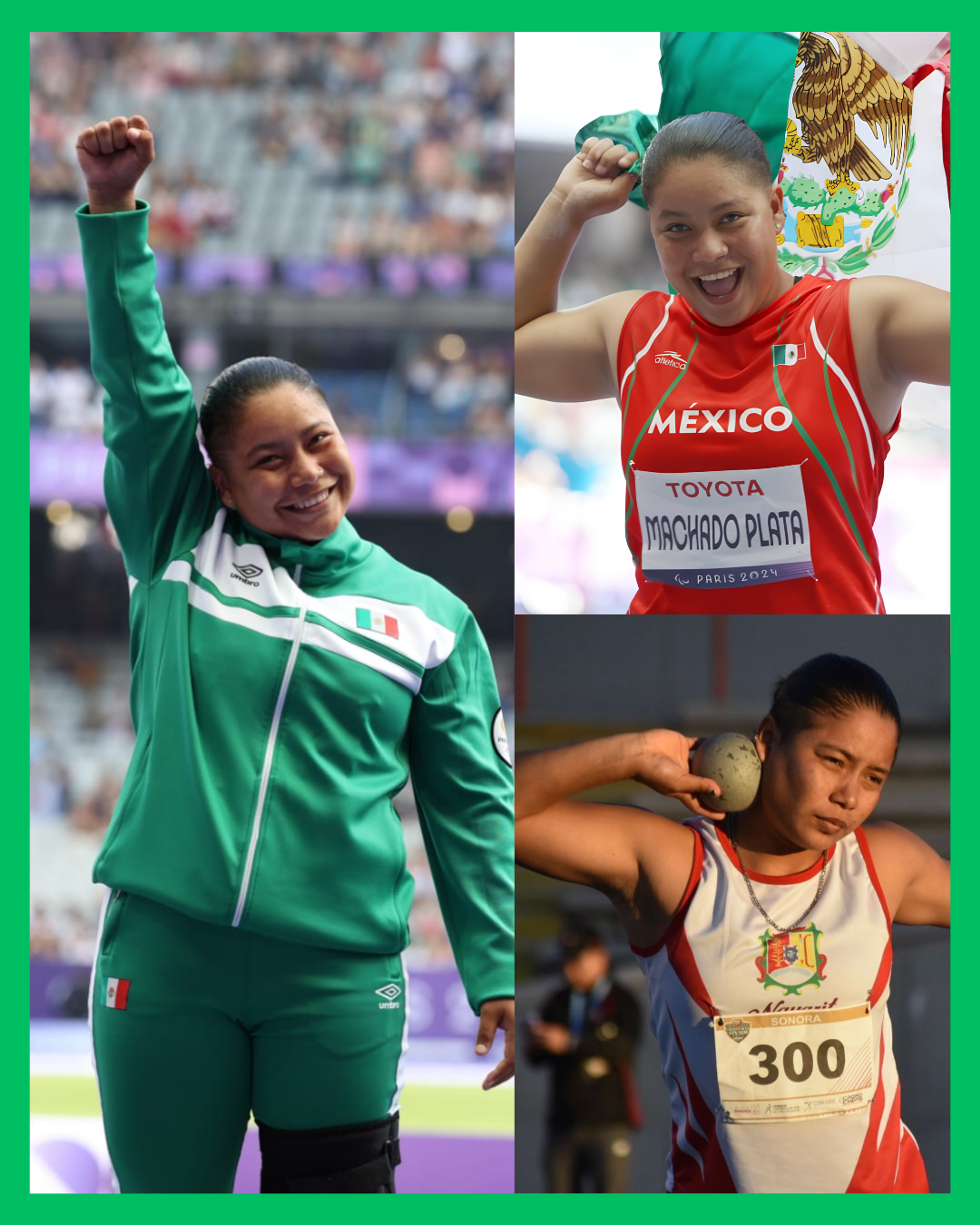  OSIRIS MACHADO, NAYARITA QUE REPRESENTA A MÉXICO EN EL GRAND PRIX DE PARA ATLETISMO EN COLOMBIA