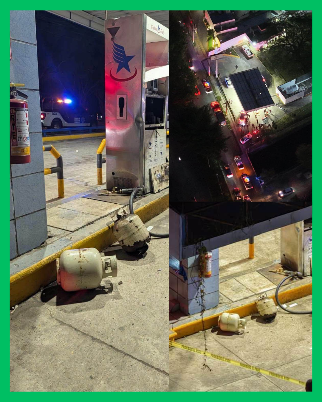 EXPLOTA TANQUE MIENTRAS ERA LLENADO EN GASERA DE TEPIC