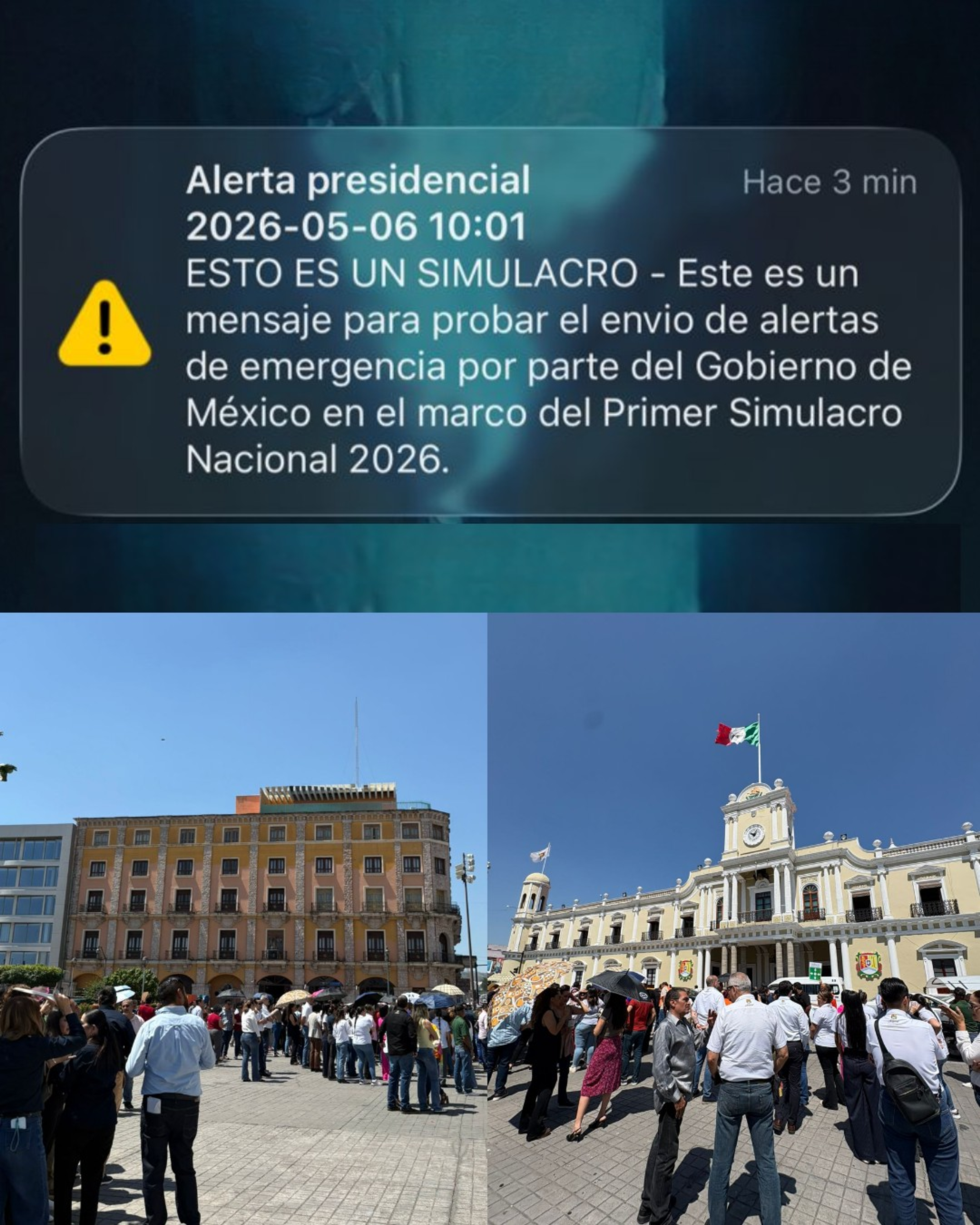  ¡TEPIC NO QUEDÓ FUERA! ASÍ SE VIVIÓ EL PRIMER SIMULACRO NACIONAL 2026 ⚠️