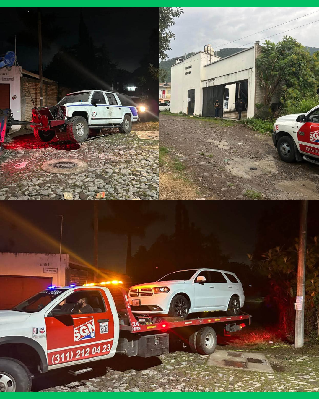 OPERATIVO EN EL AHUACATE DEJA A 10 VEHÍCULOS ASEGURADOS