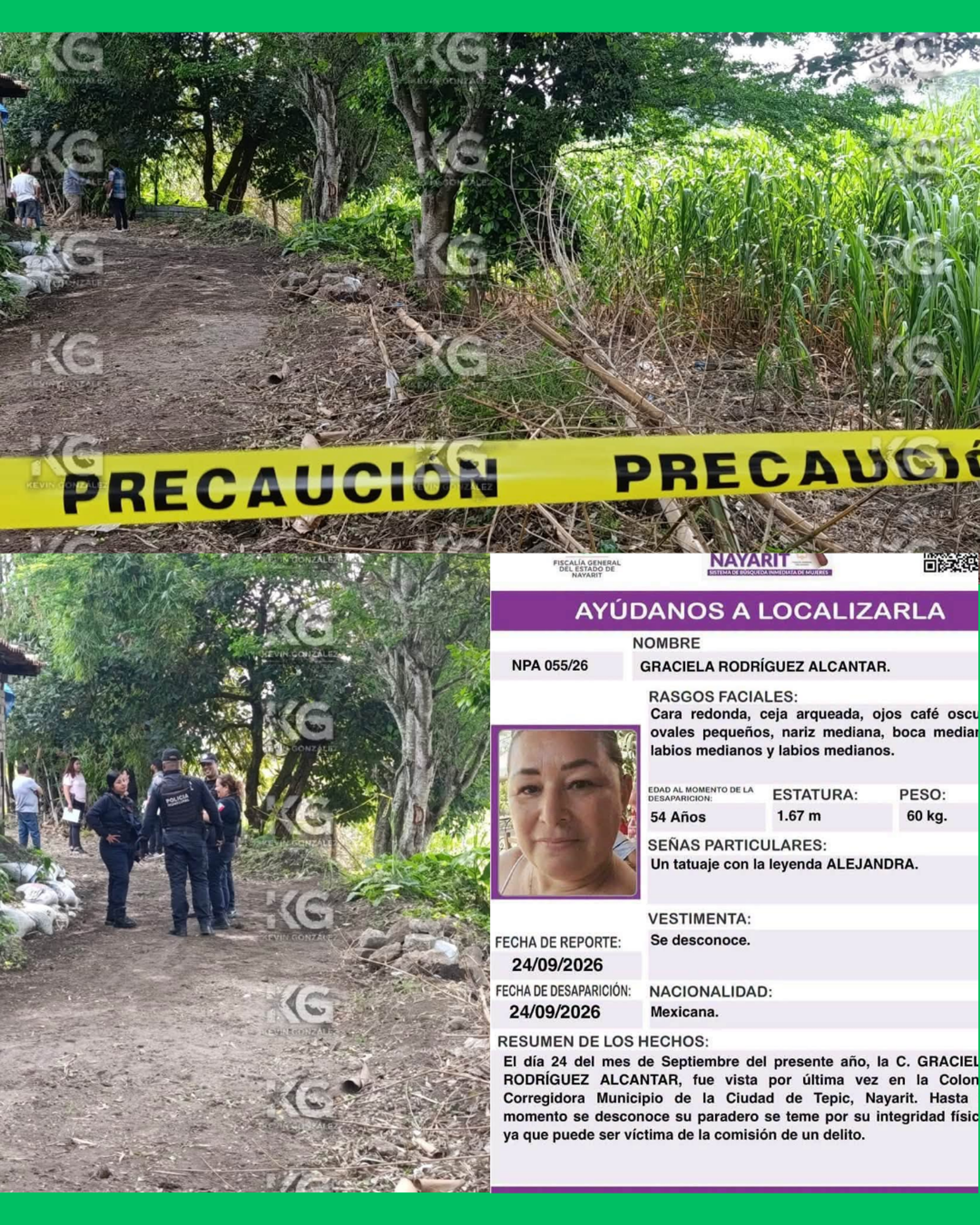 🚨 MUJER REPORTADA COMO DESAPARECIDA AYER ES ENCONTRADA S1N V1D4 HOY, EN TEPIC