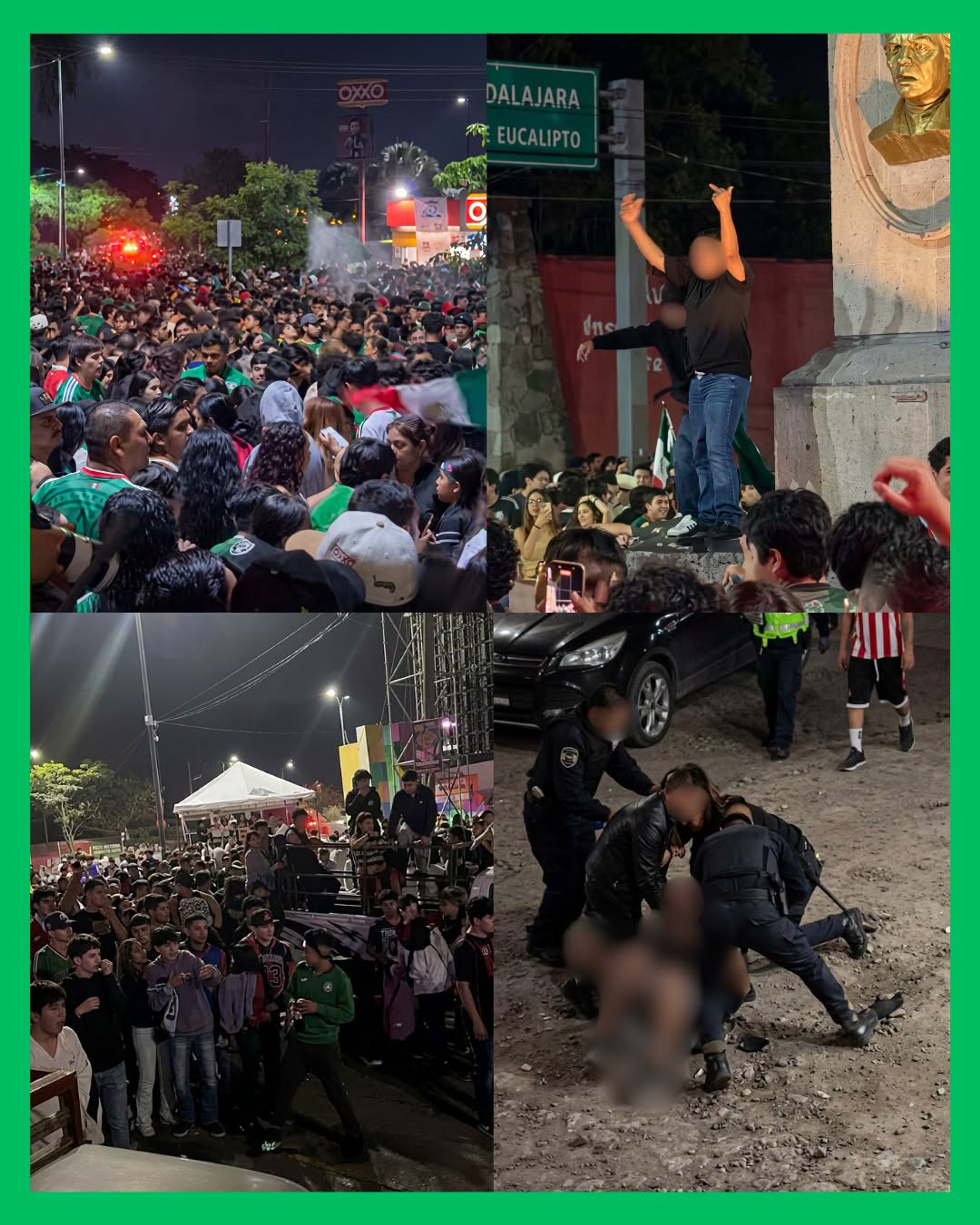 🚨⚽ ¡DEL FESTEJO AL CAOS! TRIUNFO DE MÉXICO DESATA DESCONTROL EN EL ÁNGEL DE LA INDEPENDENCIA EN TEPIC