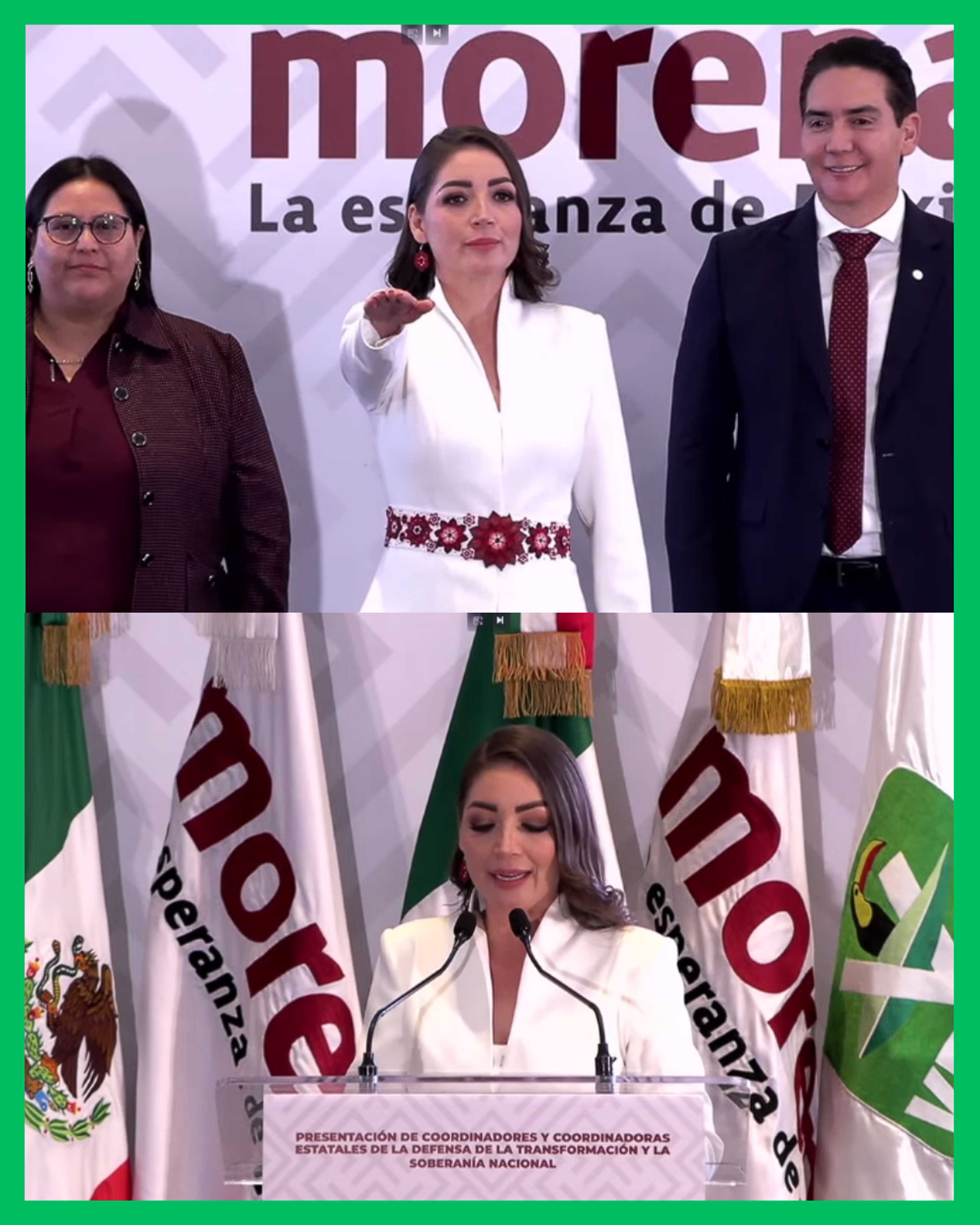 JASMIN BUGARIN ES ELEGIDA COORDINADORA DE LA TRANSFORMACIÓN EN NAYARIT