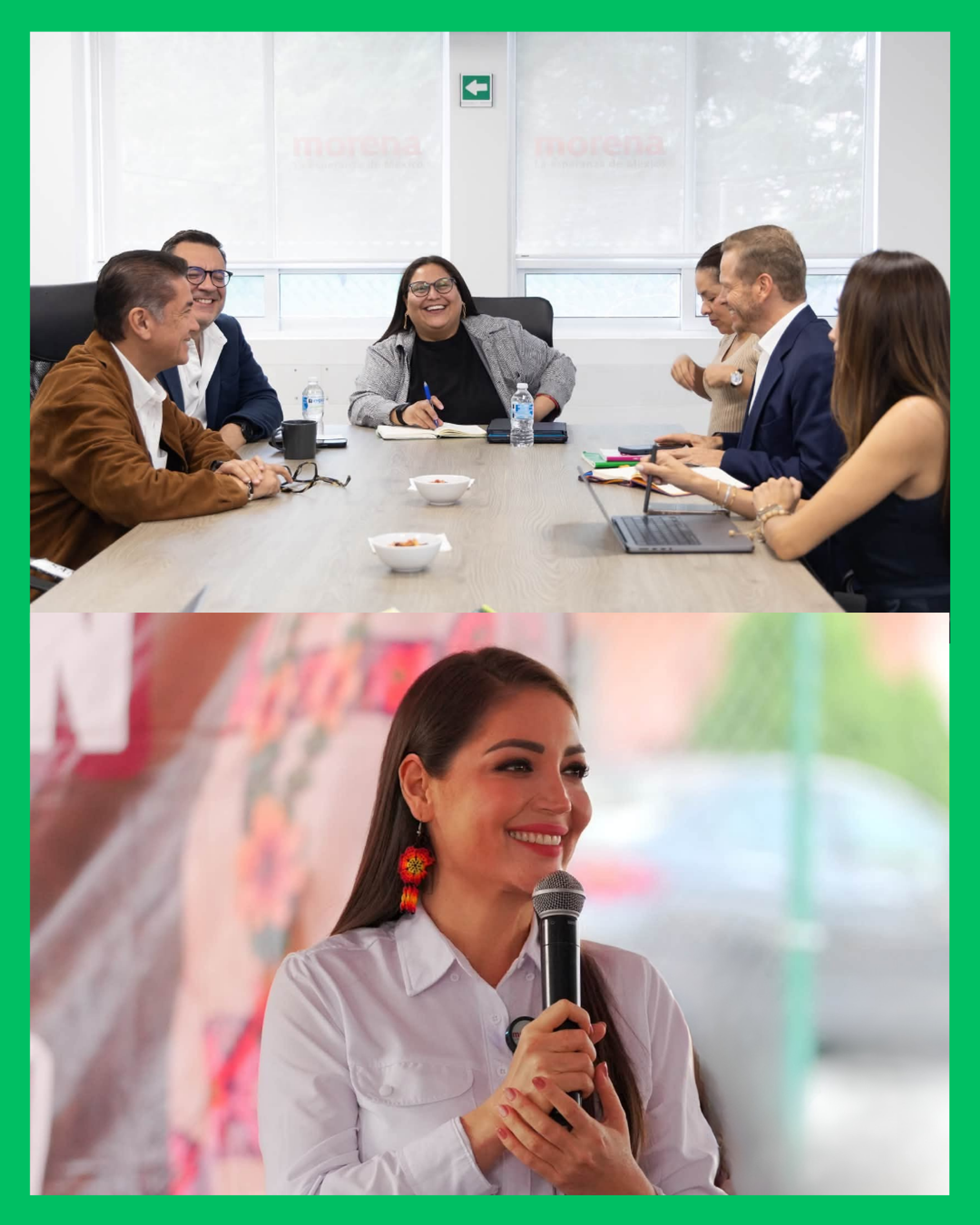 JASMIN BUGARIN SE COLOCA EN LA CONVERSACIÓN DE MORENA, VERDE Y PT RUMBO AL 2027