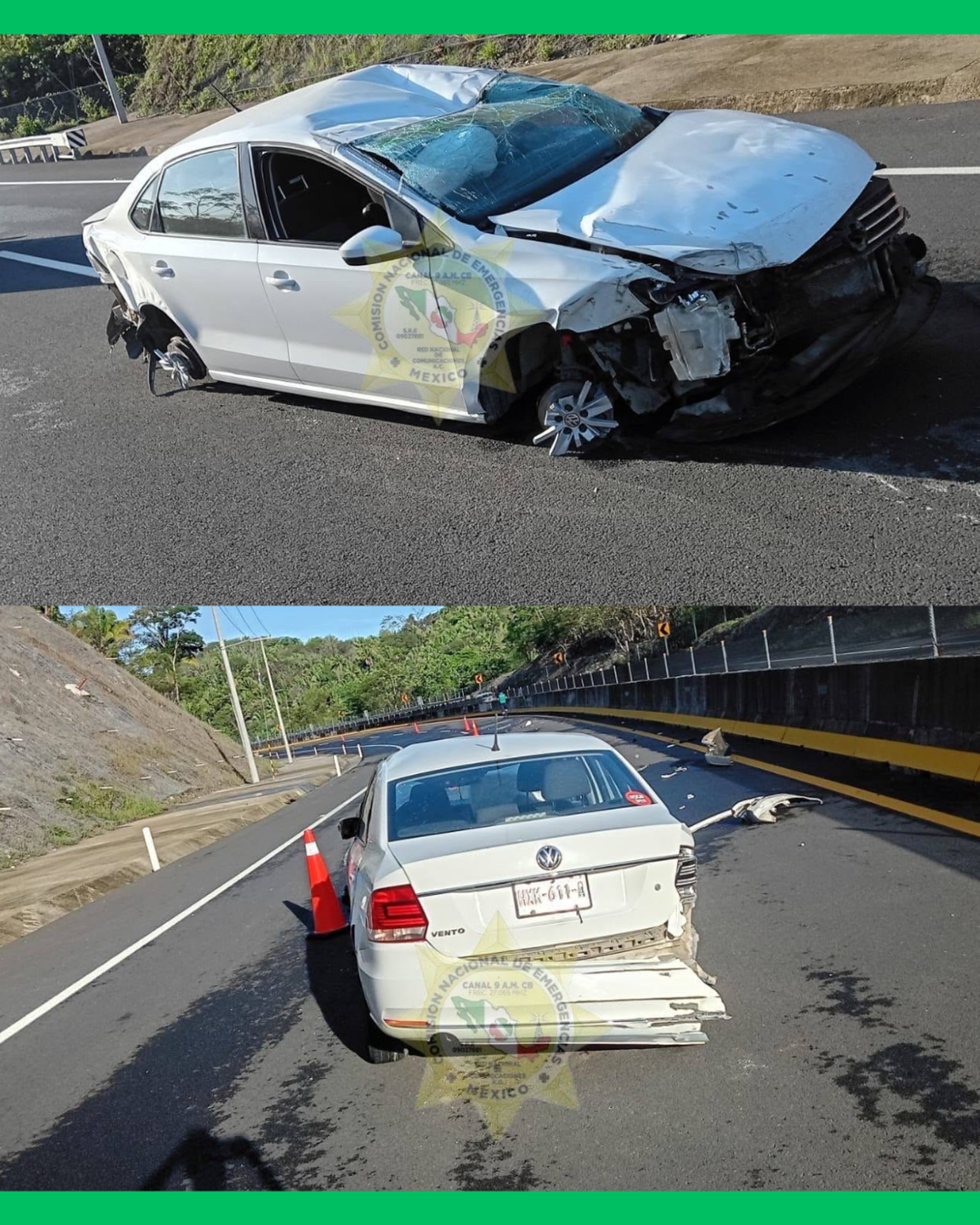  ¡FUERTE ACCIDENTE EN LA AUTOPISTA 200D! VEHÍCULO TERMINA CONTRA MURO DE CONTENCIÓN ⚠️