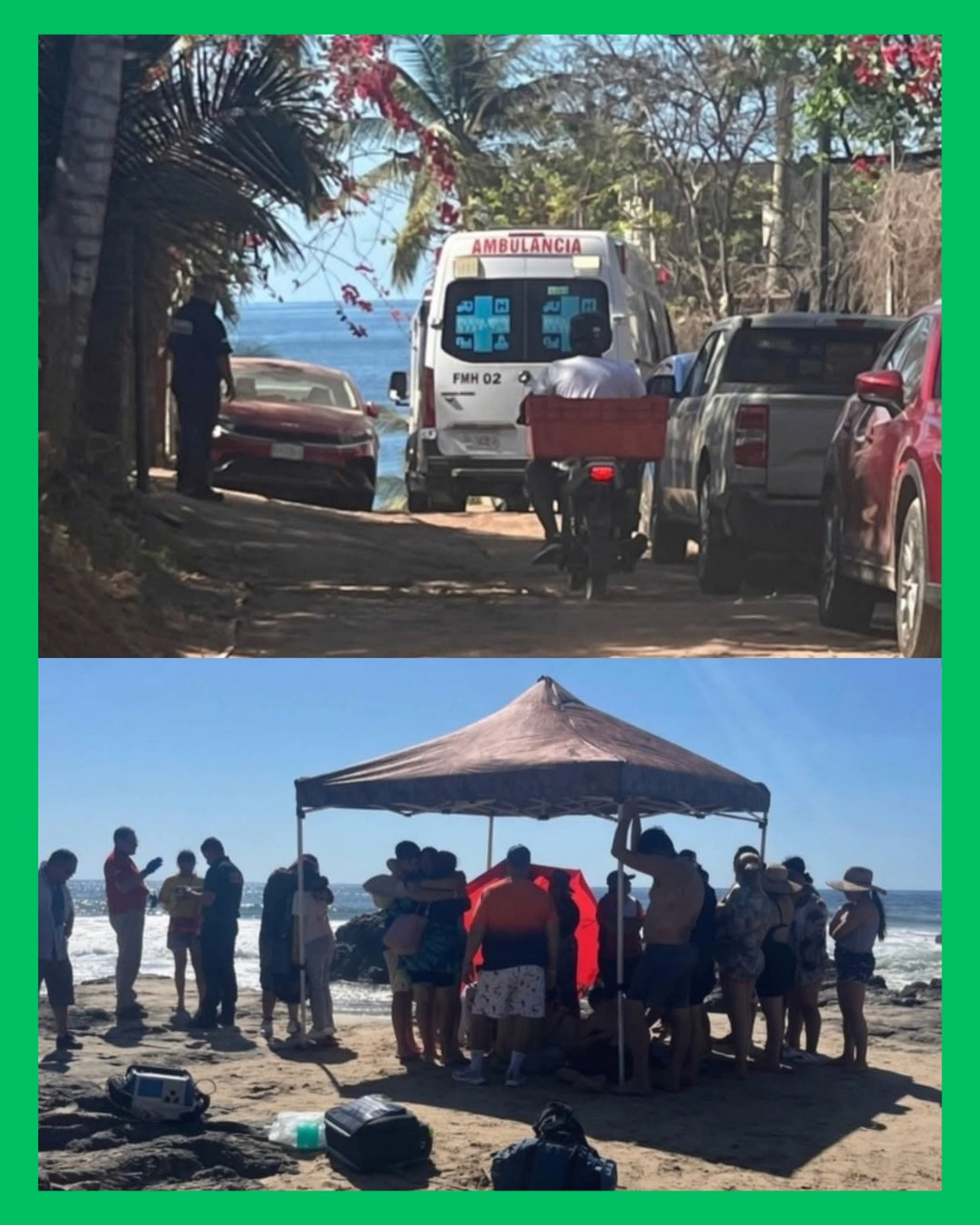 ¡TRAGEDIA EN PLAYA DE NAYARIT! TURISTA PIERDE LA V1D4 TRAS SER ARRASTRADO POR EL OLEAJE