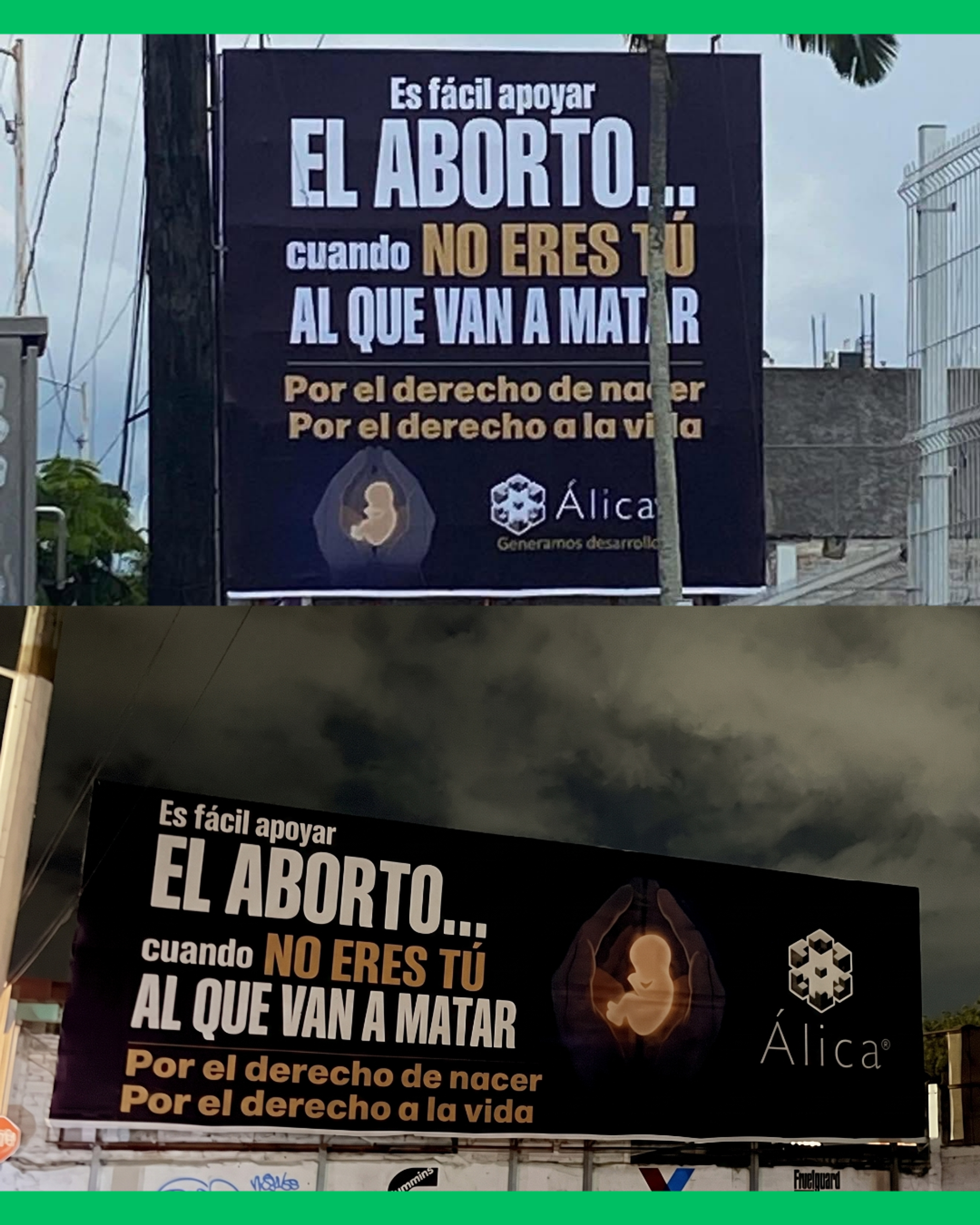  MENSAJES PRO VIDA DE GRUPO ÁLICA GENERAN DEBATE ENTRE NAYARITAS 