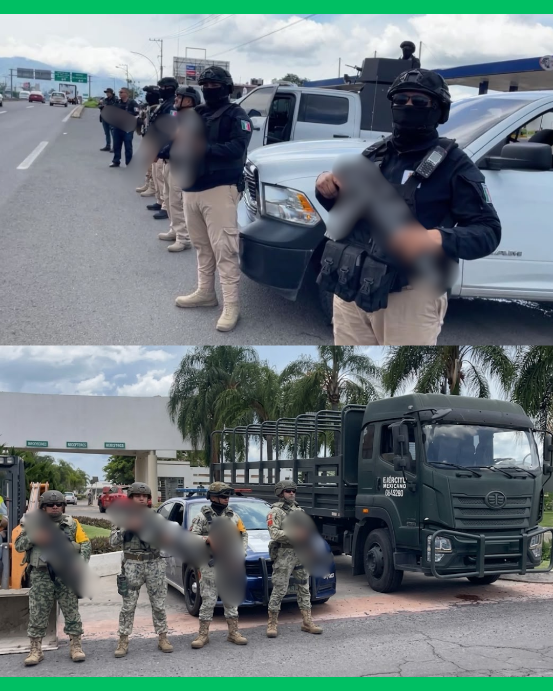 ¡EN ESTE MOMENTO SE REALIZAN SIMULACROS DE N4RCOBLOQUEOS EN NAYARIT!