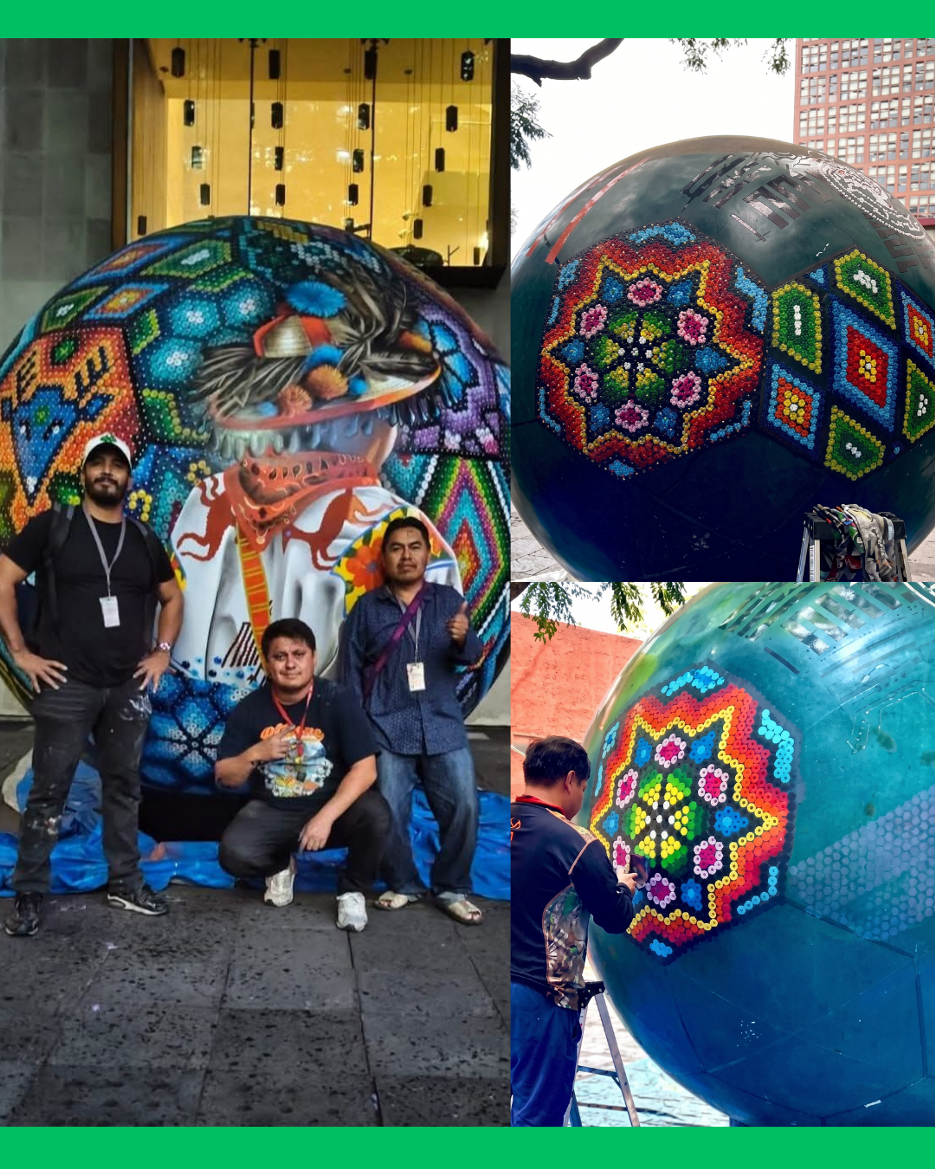 CONCLUYEN OBRA NAYARITA Y WIXÁRIKA QUE FORMARÁ PARTE DEL MUNDIAL 2026 EN LA CDMX
