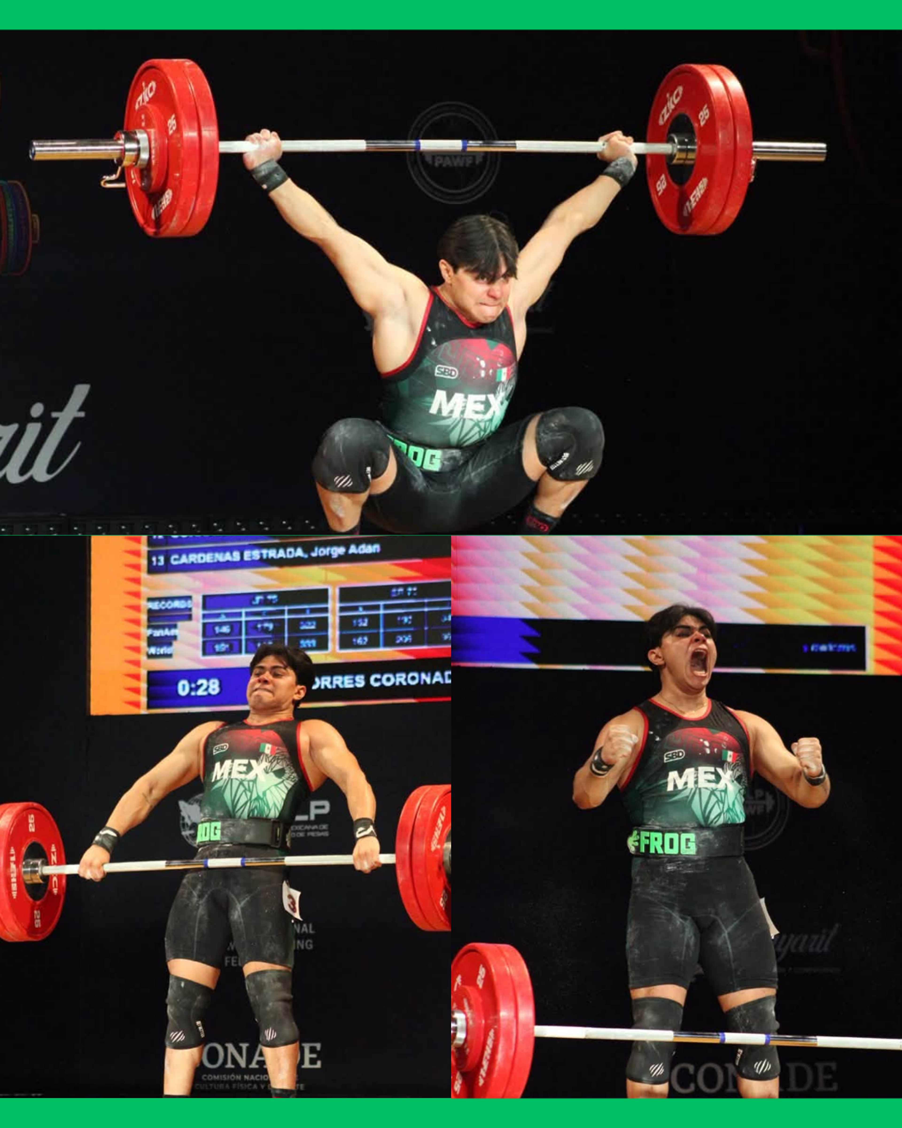 NAYARITA LEONARDO TORRES CORONADO SUMA 2 MEDALLAS PARA MÉXICO
