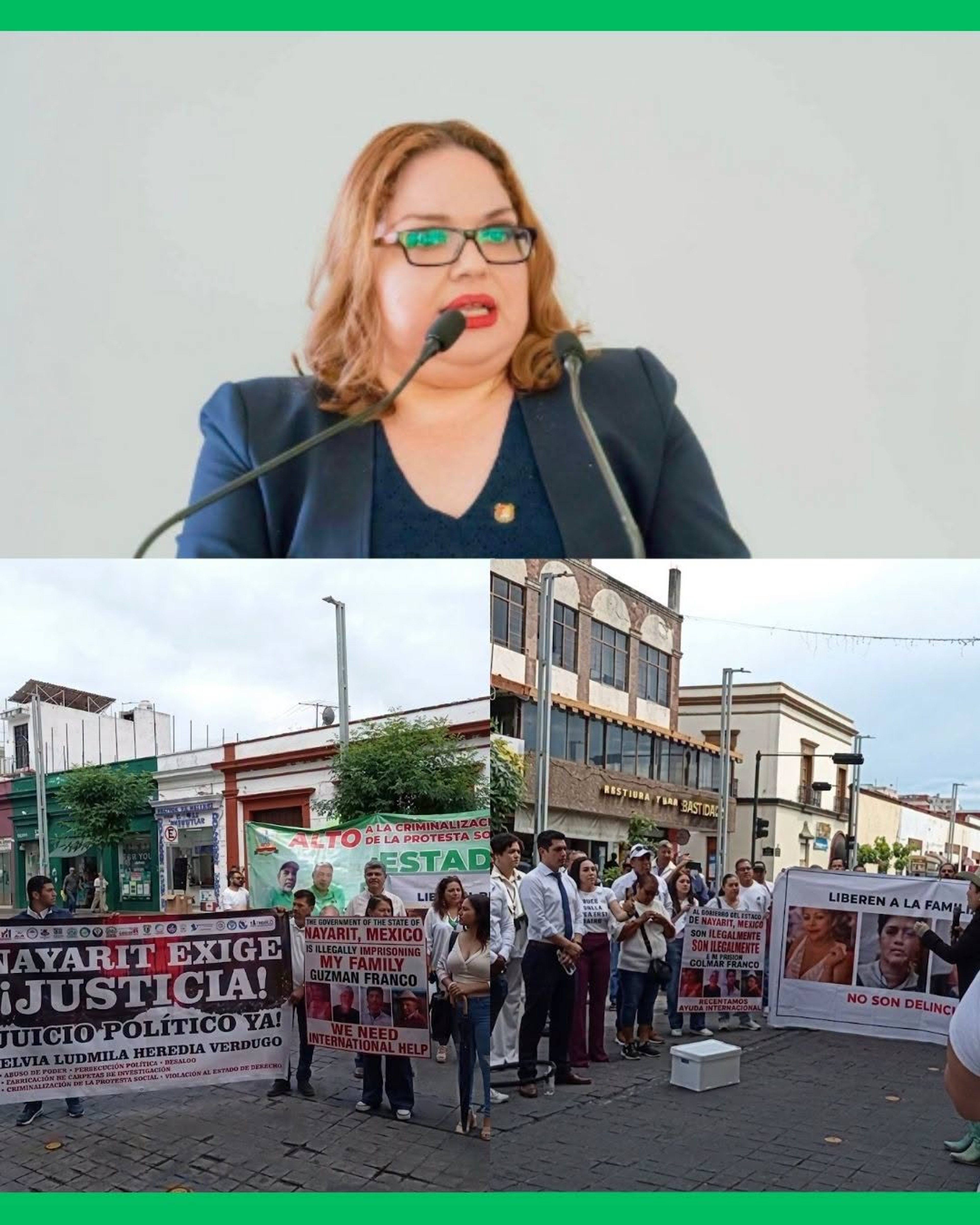  ¡SUTSEM Y ACTIVISTAS SE MANIFIESTAN EN EL CONGRESO! PRESENTAN SOLICITUD DE JUICIO POLÍTICO CONTRA DE LUDMILA HEREDIA