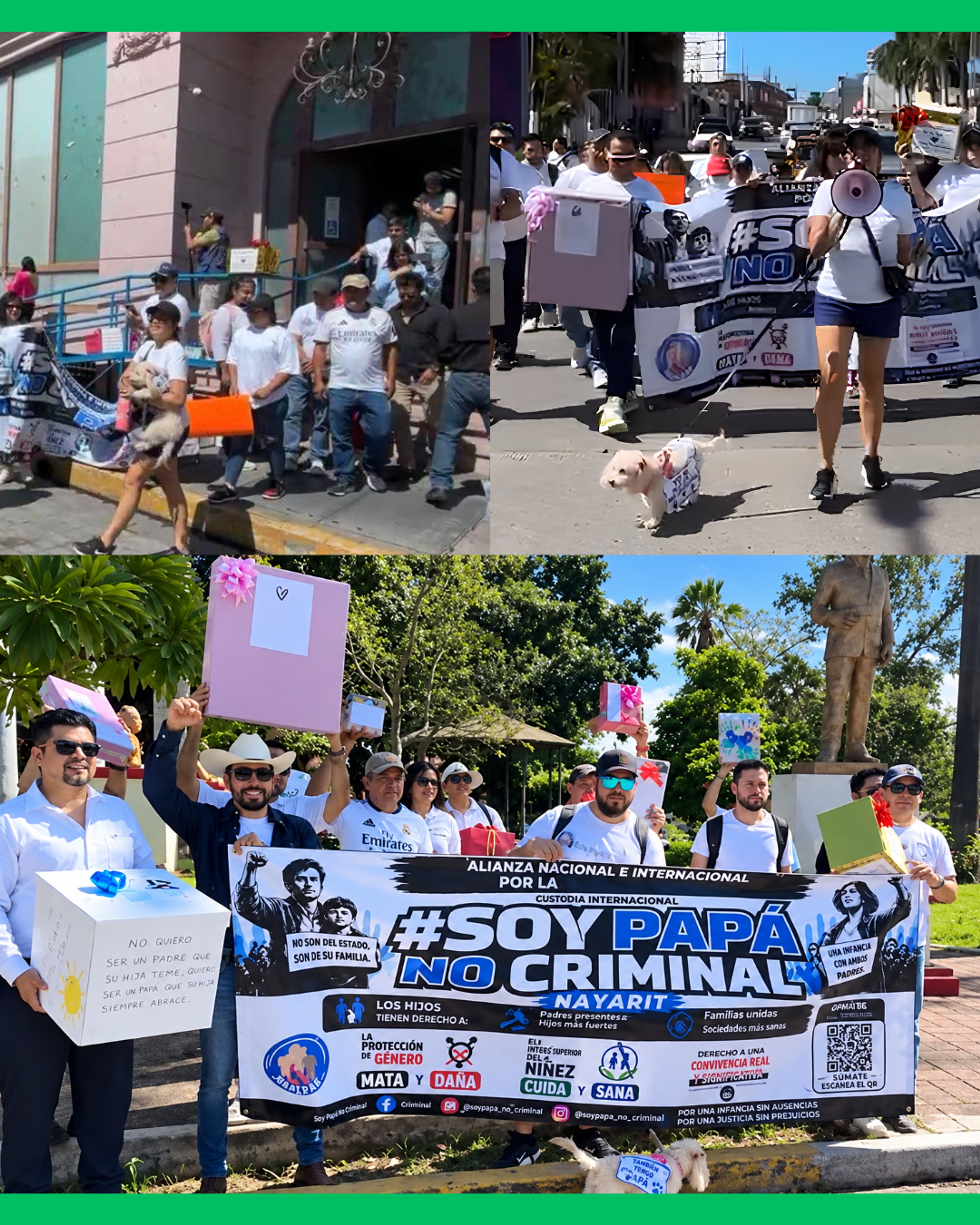PADRES VUELVEN A SALIR A LAS CALLES DE TEPIC PARA EXIGIR JUSTICIA