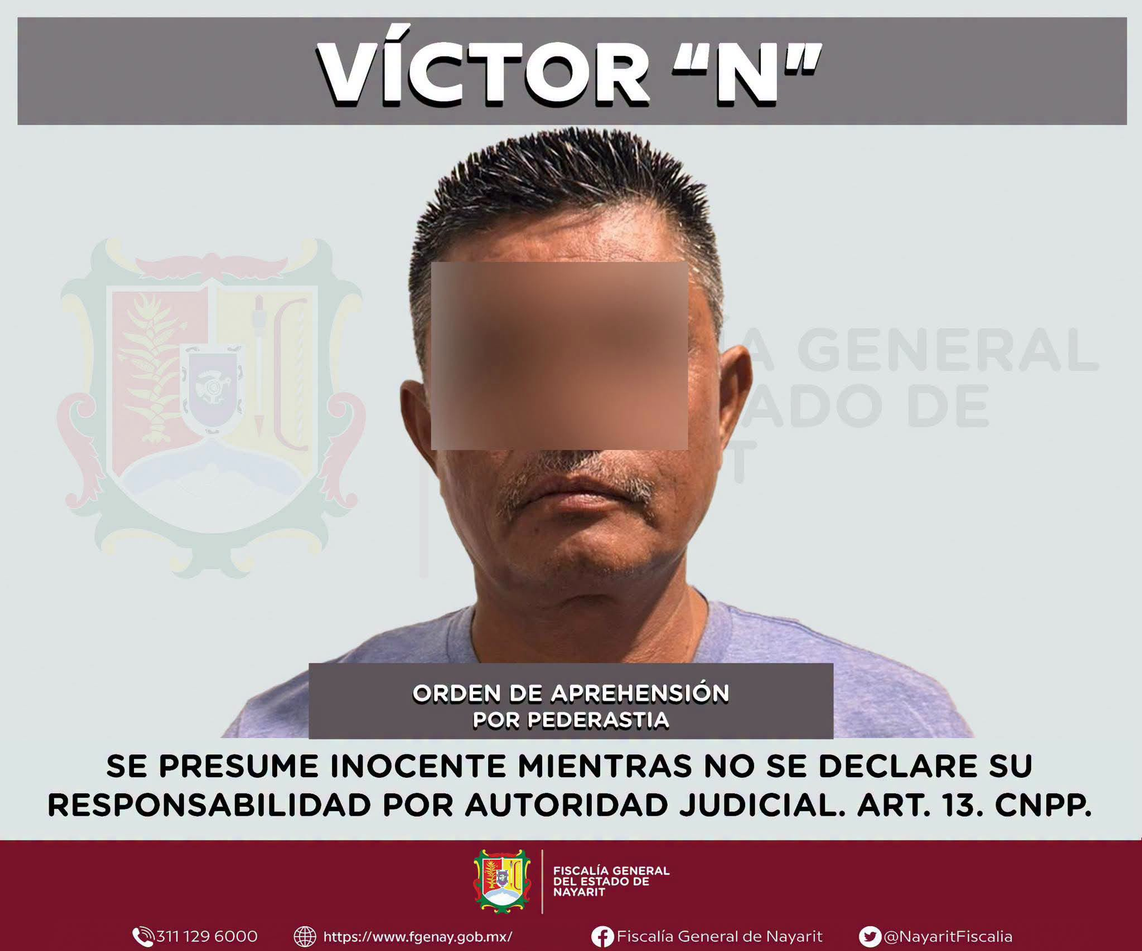DETENIDO EN ROSAMORADA POR PRESUNTO DELITO DE PEDERASTIA CONTRA UNA ADOLESCENTE