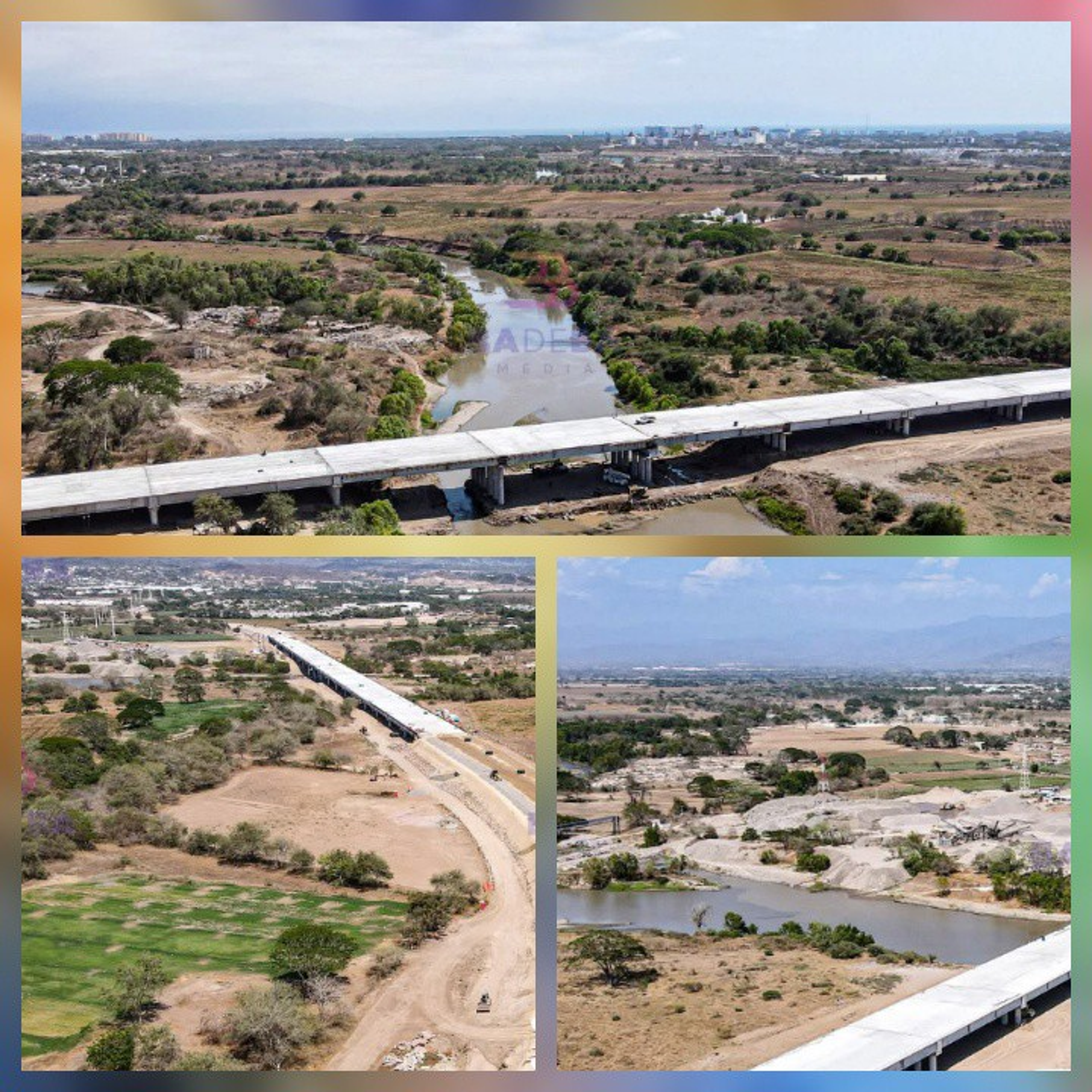  ¡PUENTE AMADO NERVO YA TIENE 75% DE AVANCE Y PROMETE ALIVIAR EL CAOS VIAL EN LA BAHÍA!