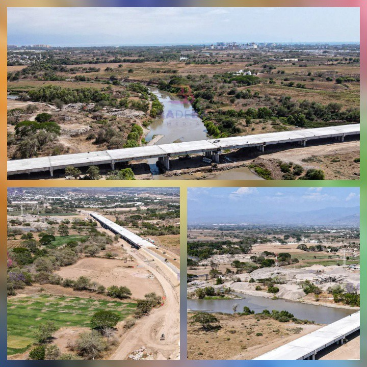 ¡PUENTE AMADO NERVO YA TIENE 75% DE AVANCE Y PROMETE ALIVIAR EL CAOS VIAL EN LA BAHÍA!