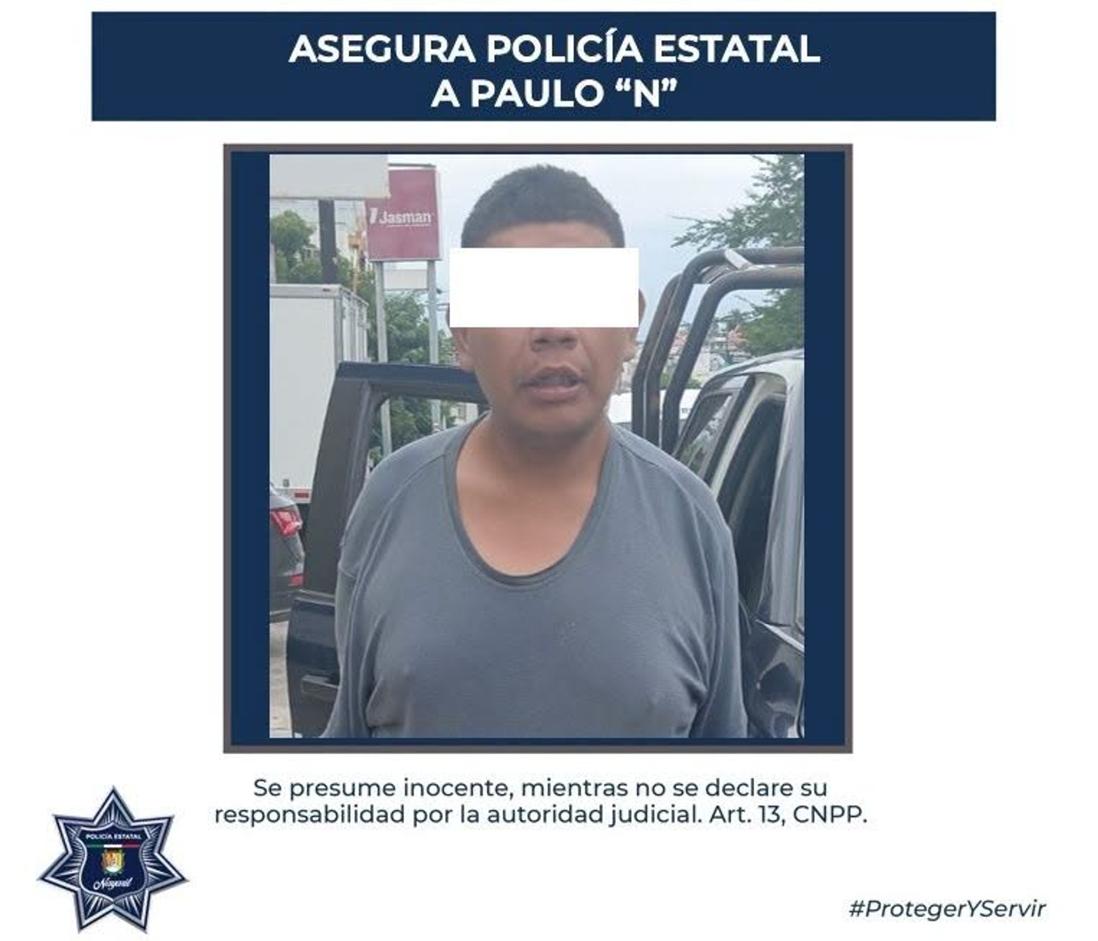 DETIENEN A HOMBRE EN TEPIC POR PRESUNTO DELITO CONTRA LA SALUD