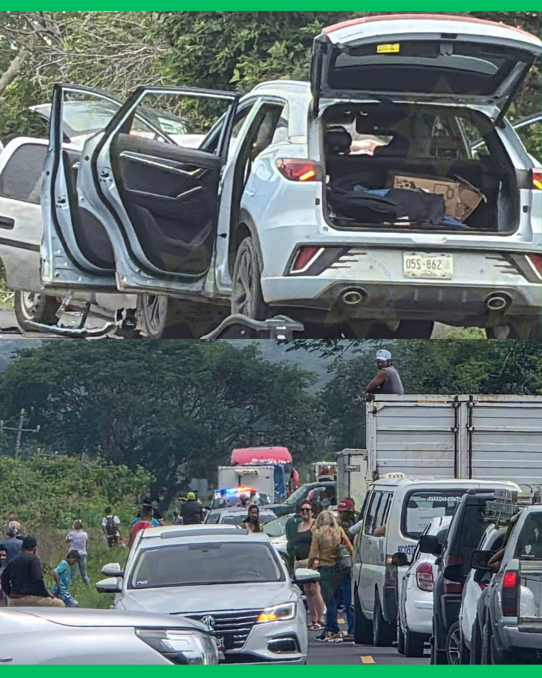 ACCIDENTE EN LA CARRETERA FEDERAL 15 DEJA UN HOMBRE SIN V1DA Y CUATRO PERSONAS LESIONADAS