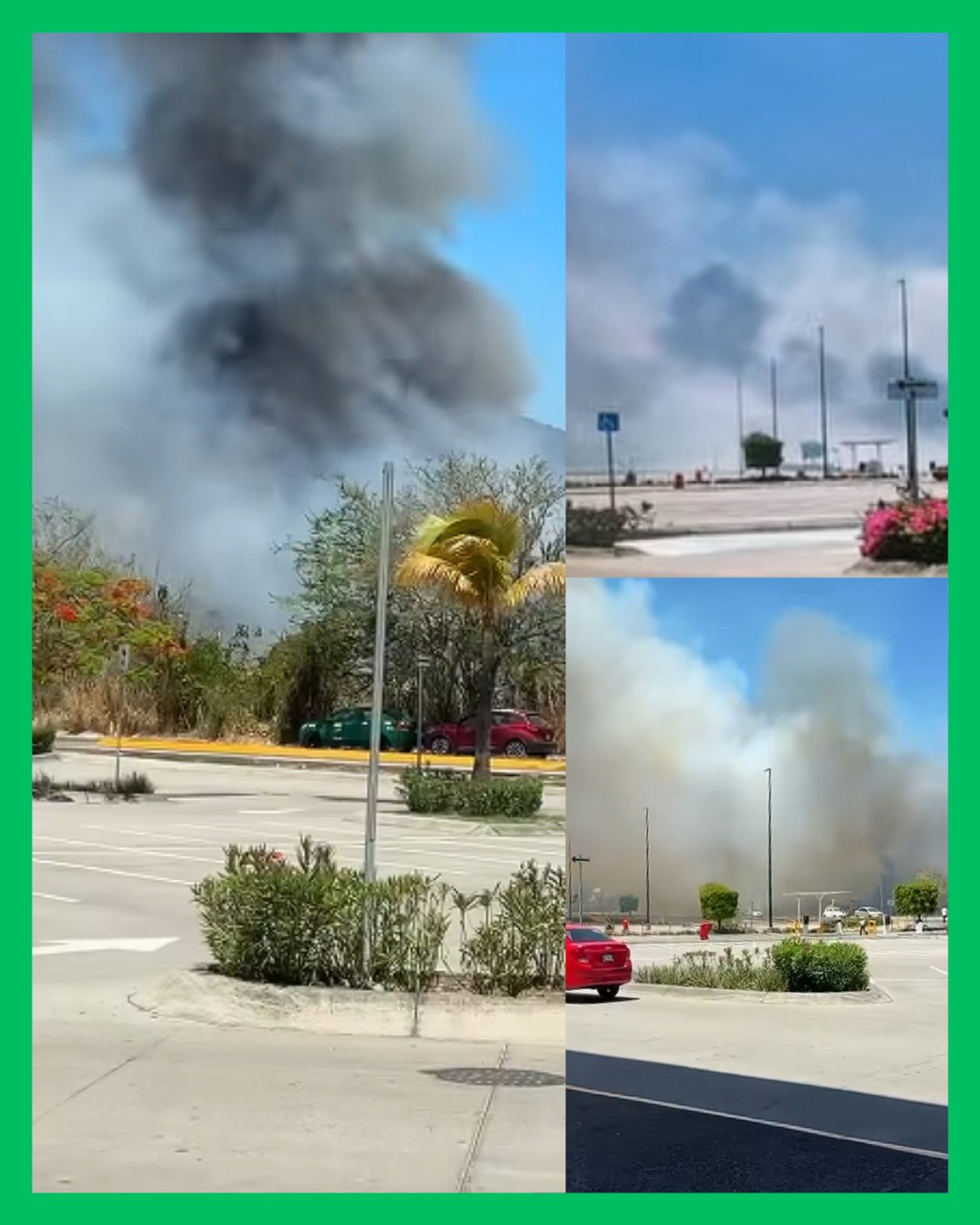  OTRO INCENDIO MÁS AHORA EN LA ZONA DE FÓRUM TEPIC