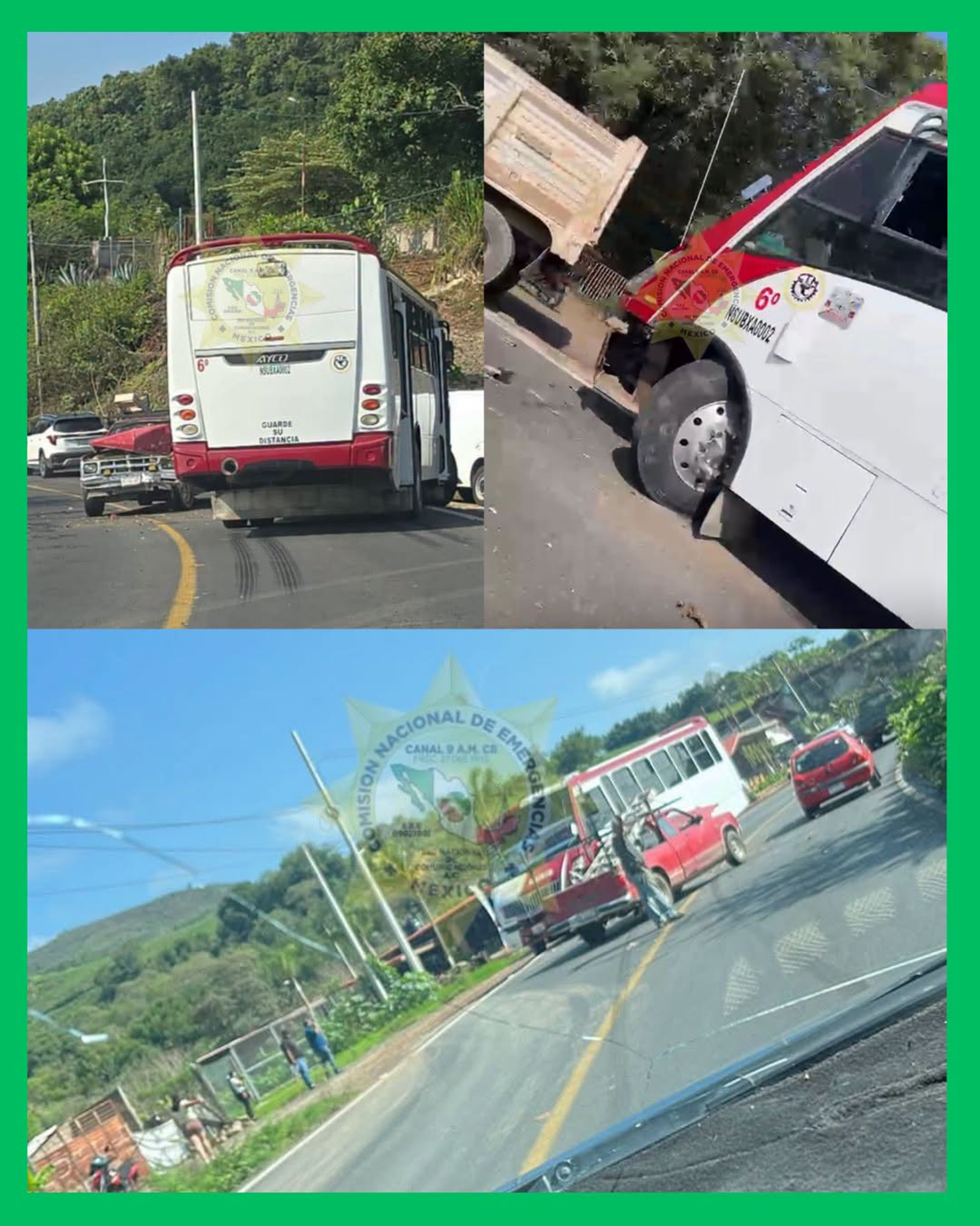 ACCIDENTE EN LA CARRETERA FEDERAL 200 MOVILIZA A AUTORIDADES EN XALISCO