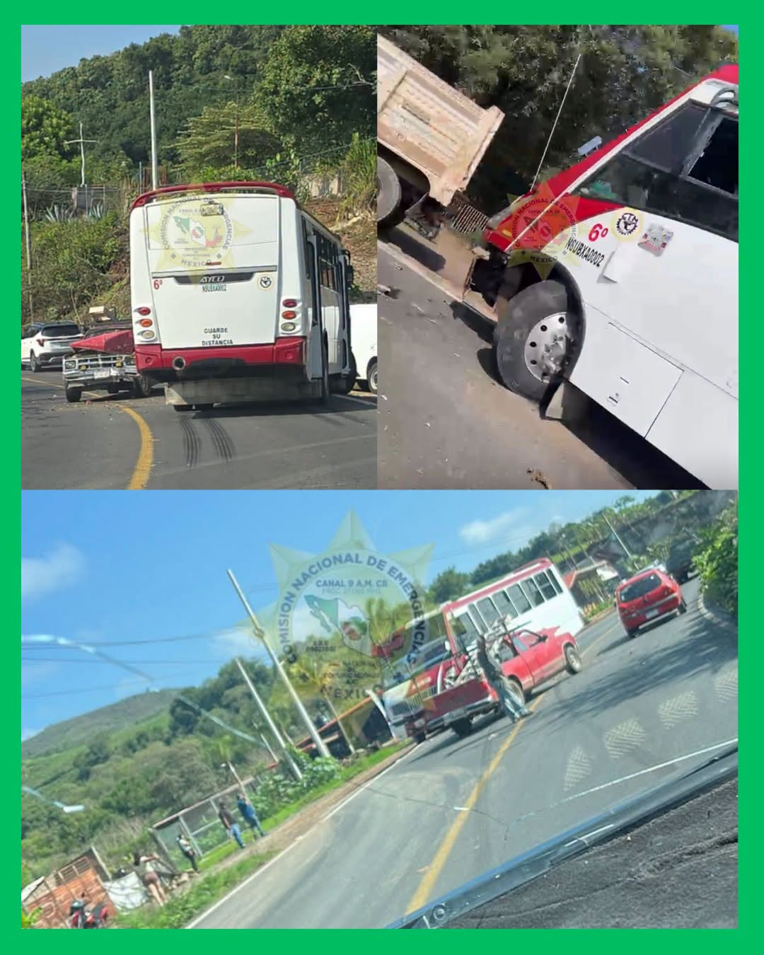 ACCIDENTE EN LA CARRETERA FEDERAL 200 MOVILIZA A AUTORIDADES EN XALISCO