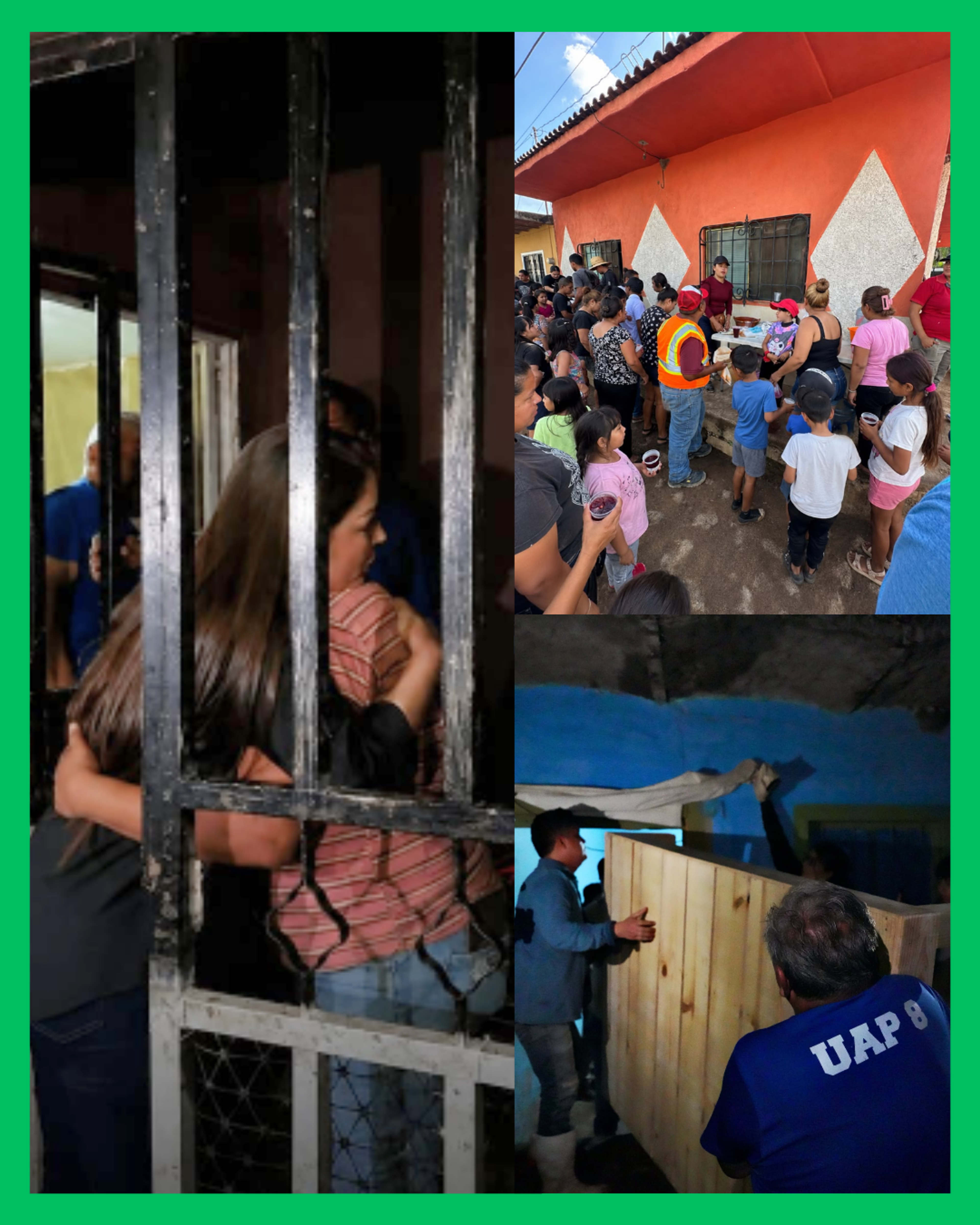 JASMÍN BUGARÍN CONTINÚA APOYANDO A FAMILIAS QUE LO PERDIERON TODO EN AHUACATLÁN