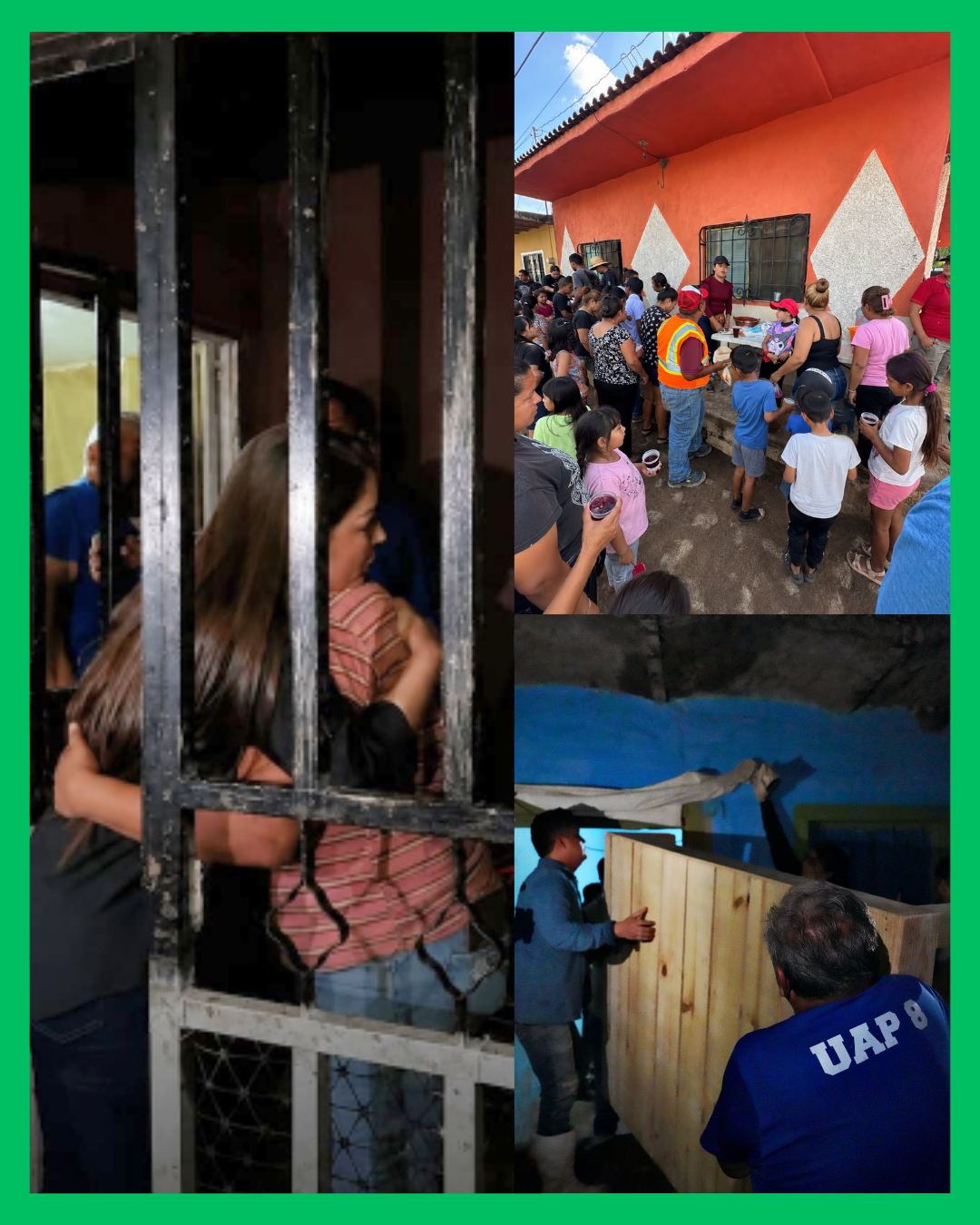 JASMÍN BUGARÍN CONTINÚA APOYANDO A FAMILIAS QUE LO PERDIERON TODO EN AHUACATLÁN