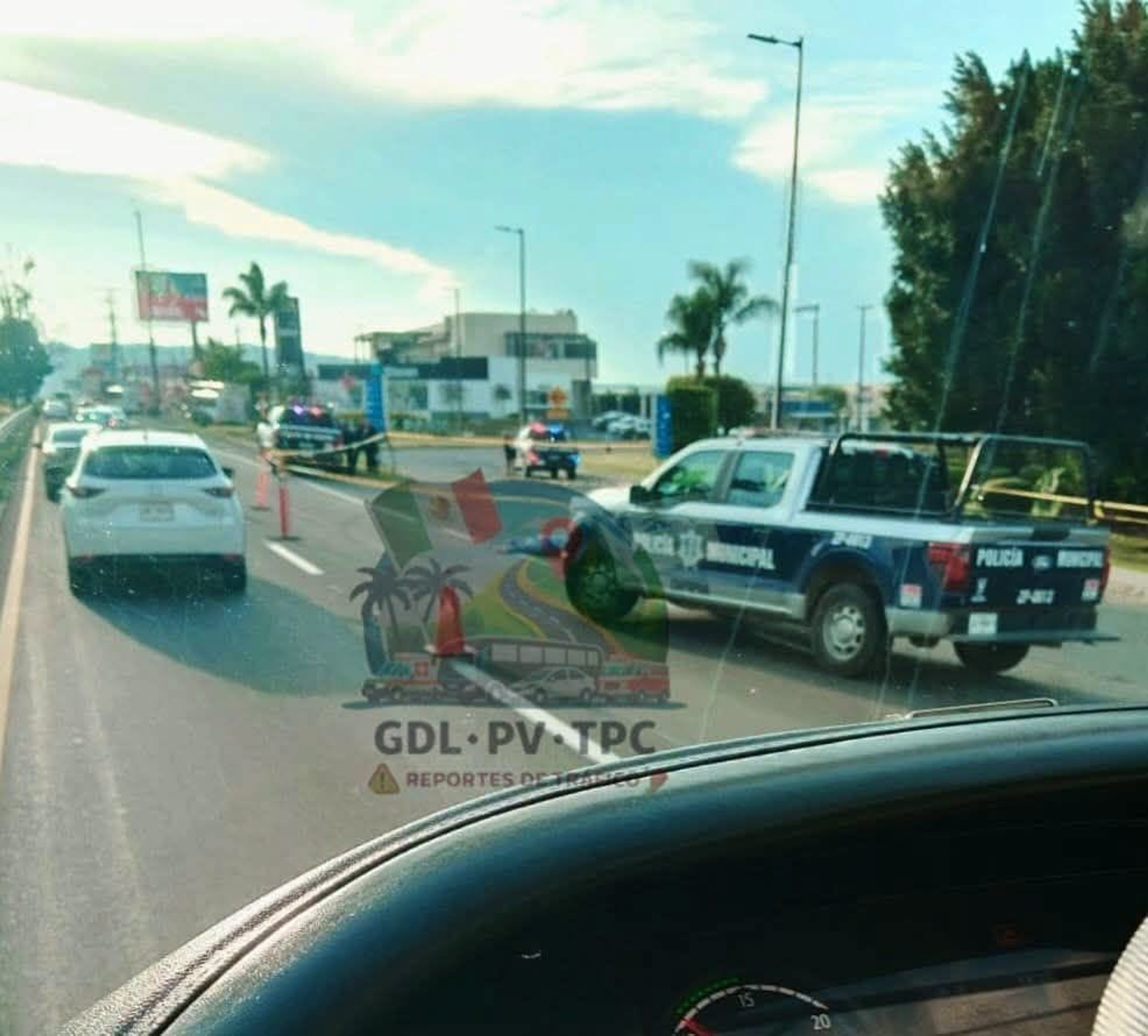 ACCIDENTE DEJA PERSONA LESIONADA en guadalajara tepic 