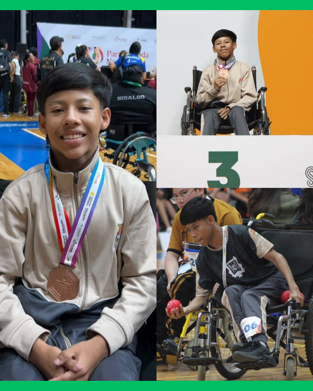 SEBASTIÁN OROZCO LOGRA PRIMERA MEDALLA DE NAYARIT EN BOCCIA