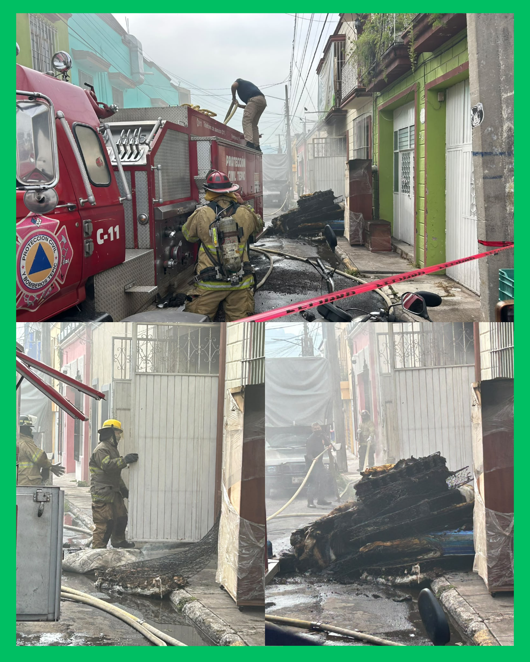 🚨 ¡SE QUEMA MUEBLERÍA EN EL CENTRO DE TEPIC! 🔥