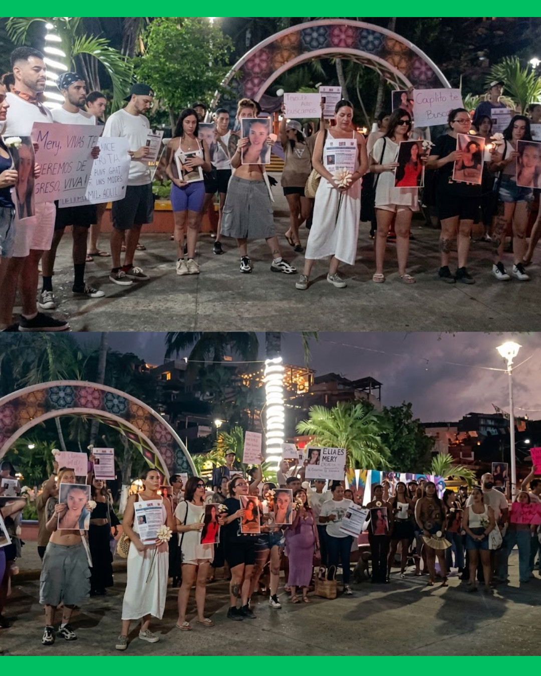 CIUDADANOS SE MANIFIESTAN POR LA APARICIÓN DE MERYLEISY EN SAYULITA