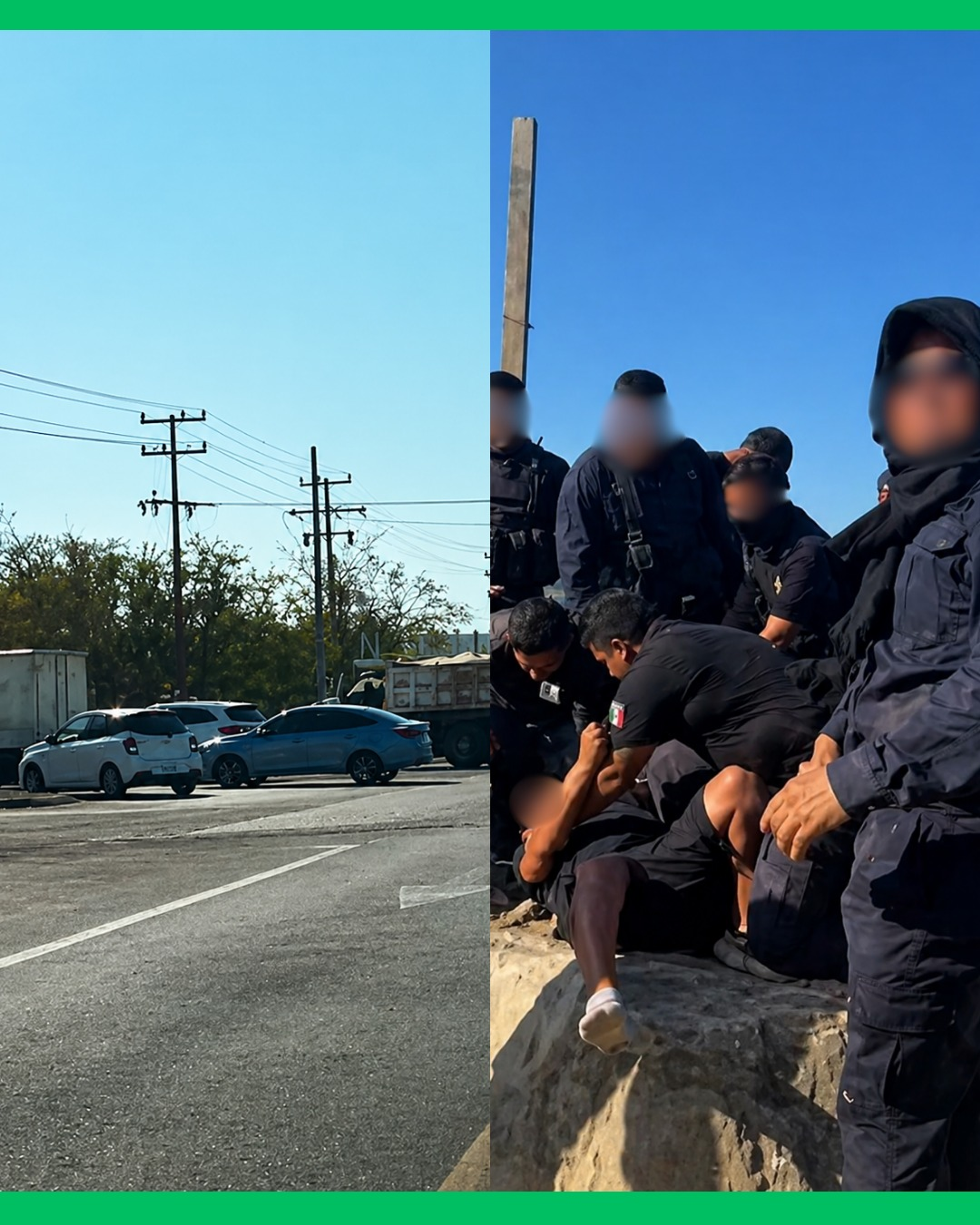  ¡SE LLEVAN A 4 PERSONAS EN PLENA PROTESTA Y ESTALLA EL CAOS EN PUNTA DE MITA!