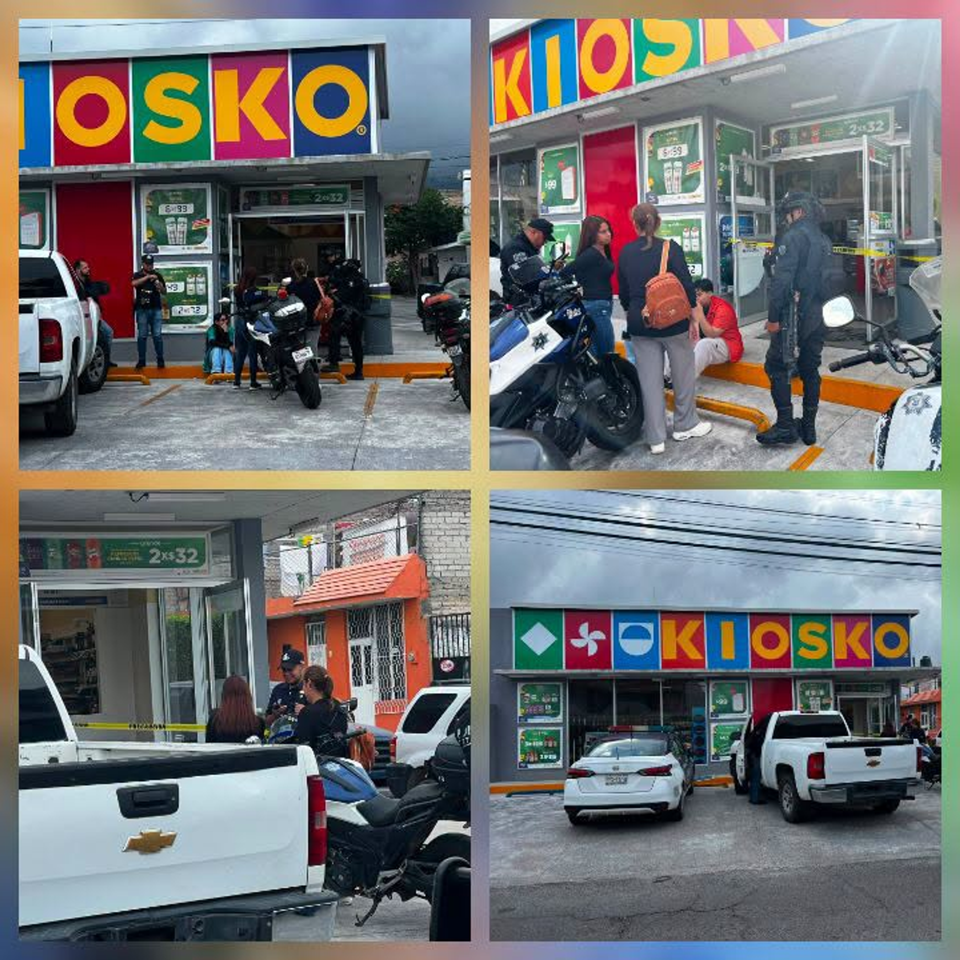 CON UN ARMA LARGA Y MUCHA PRISA: ASALTAN KIOSCO EN LA MOCTEZUMA