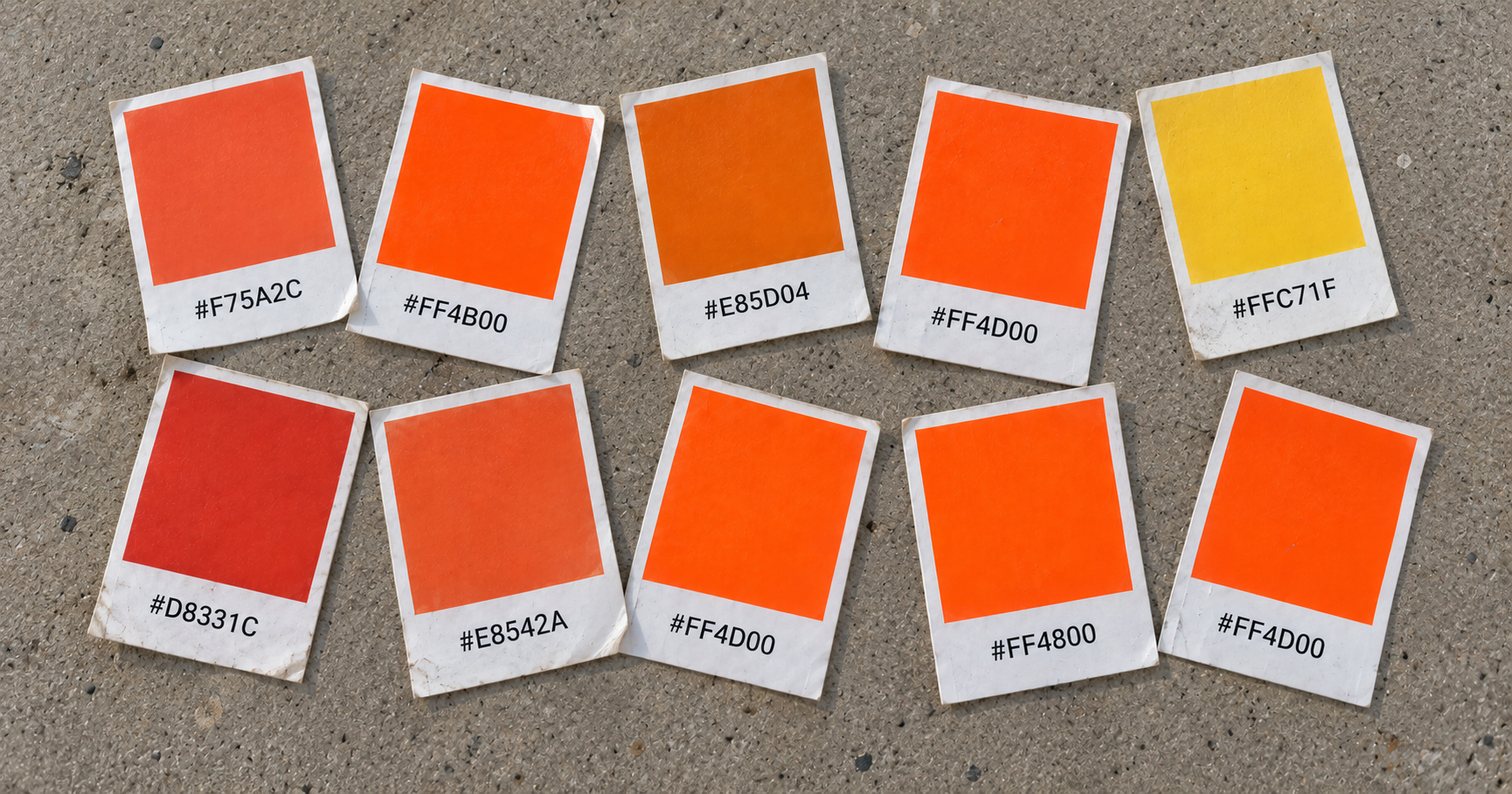 Ten labs, one orange: what AI reaches for when a brief has a stereotype