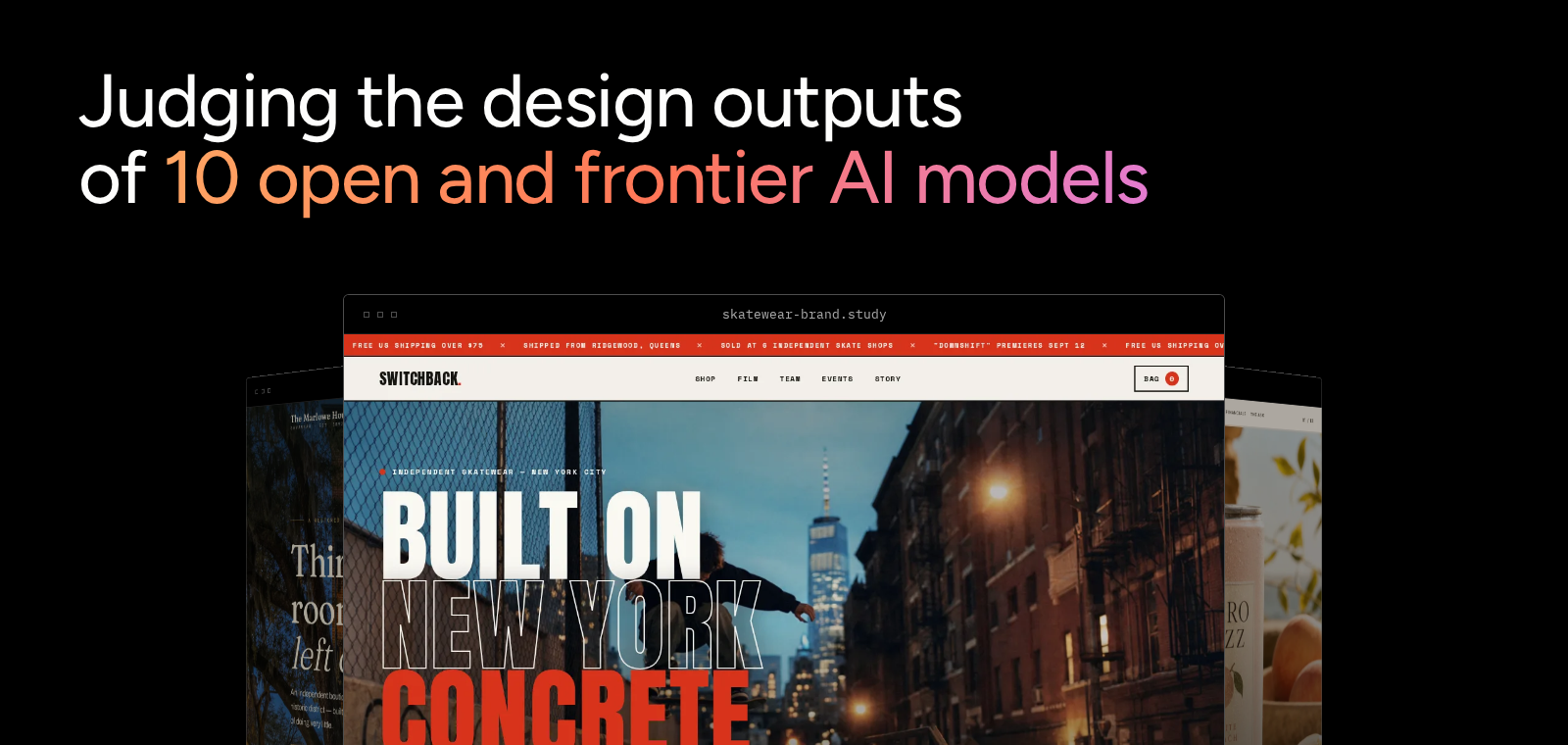 The industry trained an AI design monoculture. People preferred the models that broke from it.