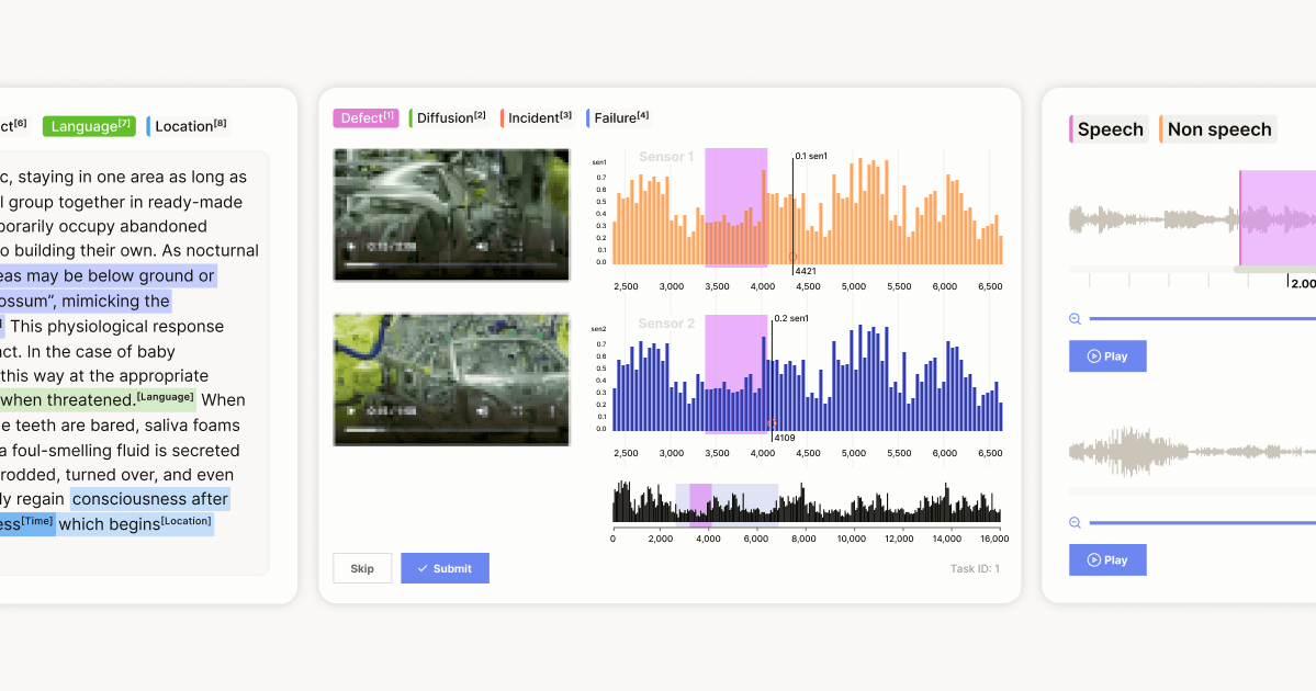Data Annotation 101: Common Data Types & Labeling Methods | HumanSignal