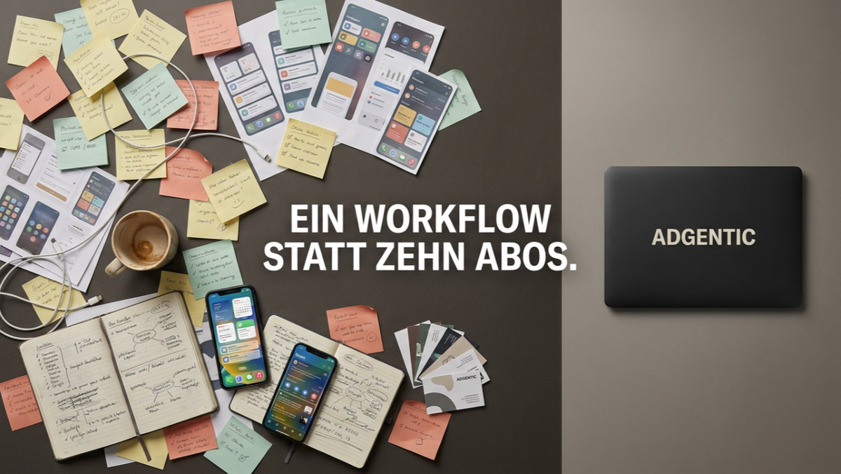 Ein Workflow anstatt 10 Abos